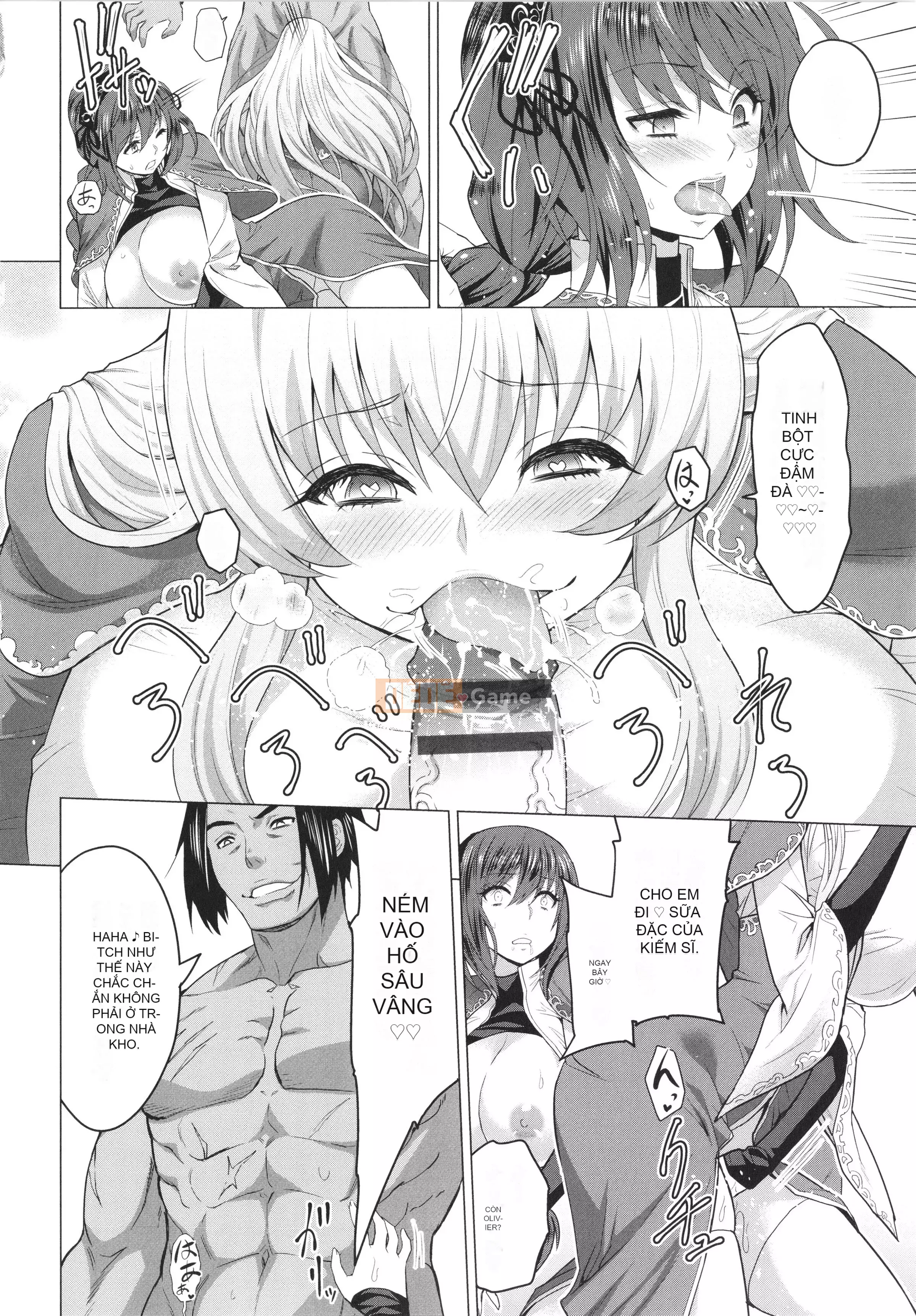 [Yamada Gogogo] Seijo no Brand -Thông báo về sự tuyệt vọng- + Tờ rơi 4P