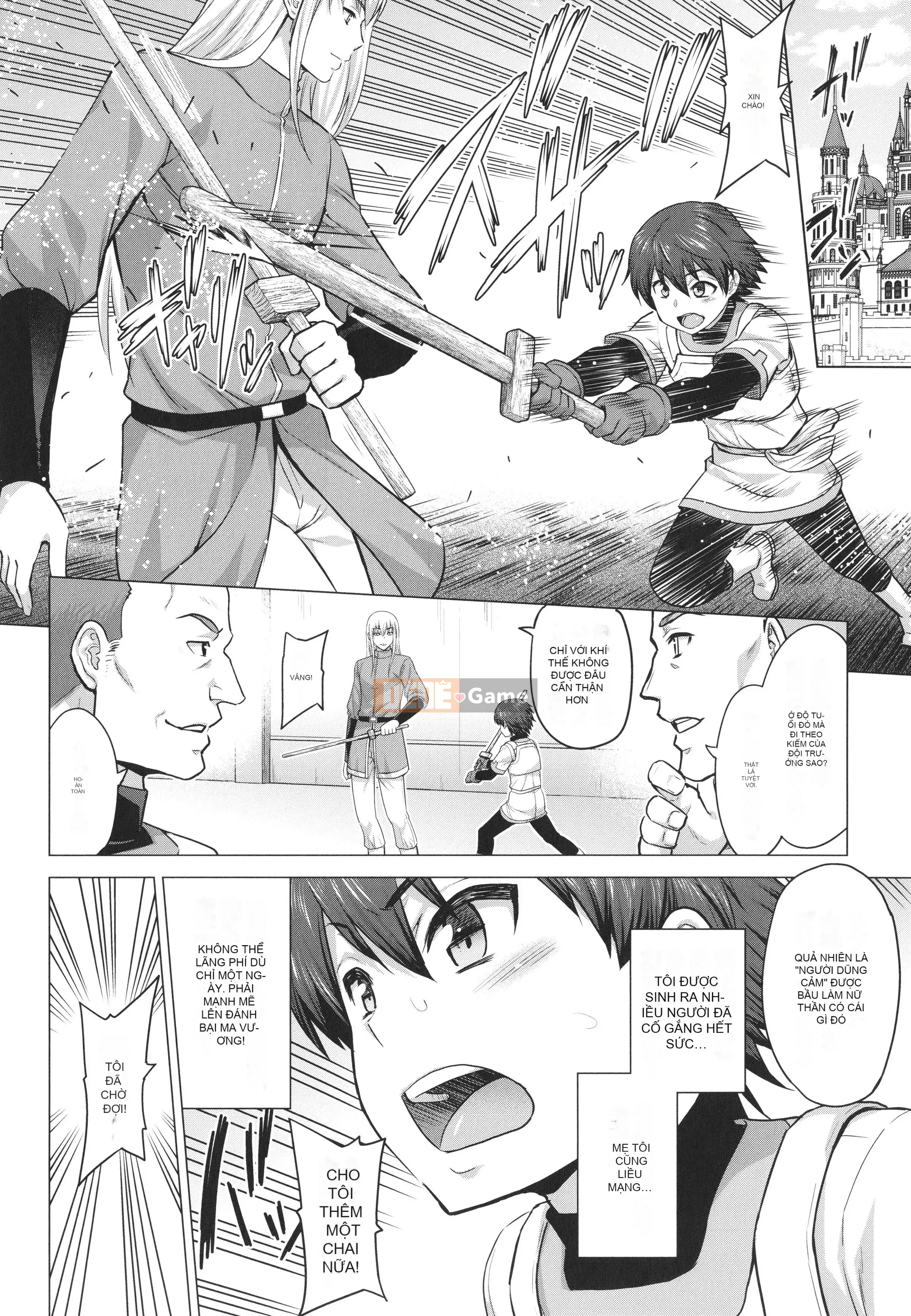 [Yamada Gogogo] Seijo no Brand -Thông báo về sự tuyệt vọng- + Tờ rơi 4P