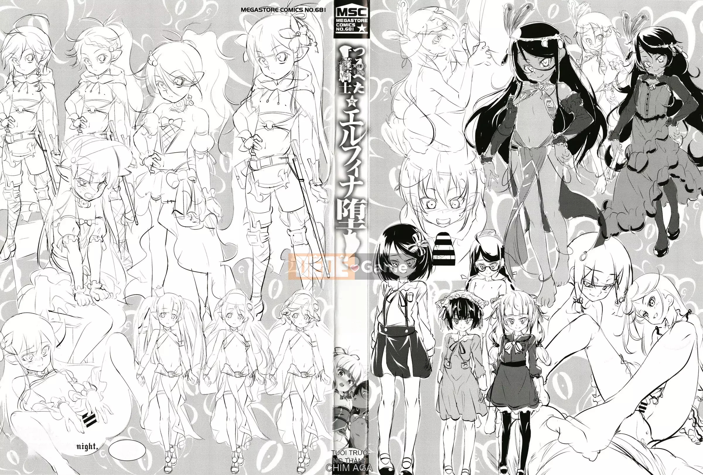 [Kyo Tanabe] Fall Peta Guardian Knight Elfina + Tờ rơi 4P