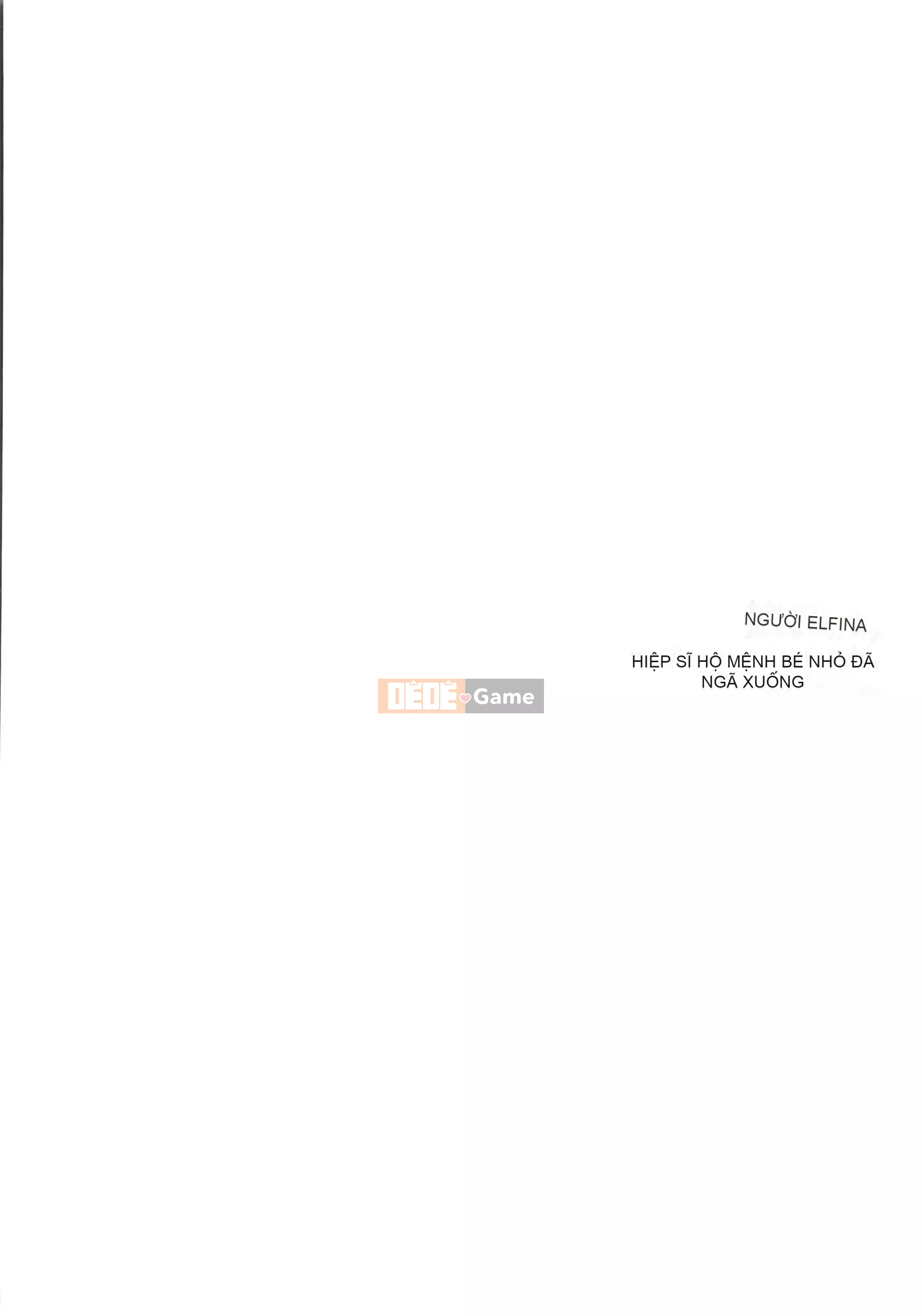 [Kyo Tanabe] Fall Peta Guardian Knight Elfina + Tờ rơi 4P