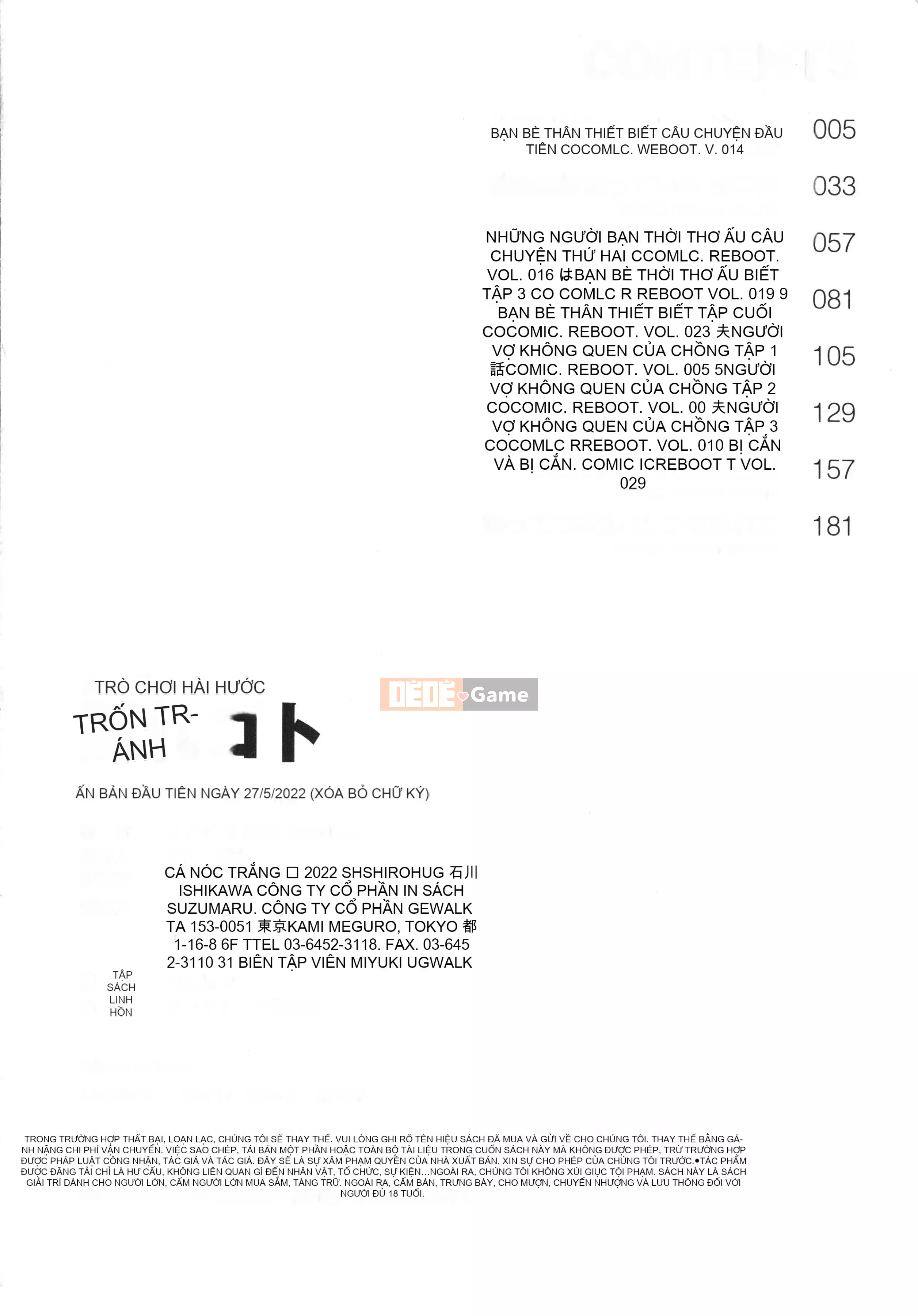 [Shirofugu] Hidden Goto + Thẻ minh họa