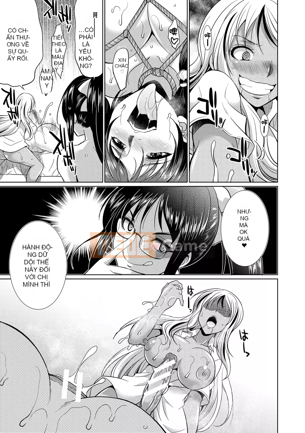 [Tsukishita Kaguya] Futanari Gal VS Bitch Sisters [Quỷ vương Hanka Gumi] [Kỹ thuật số]