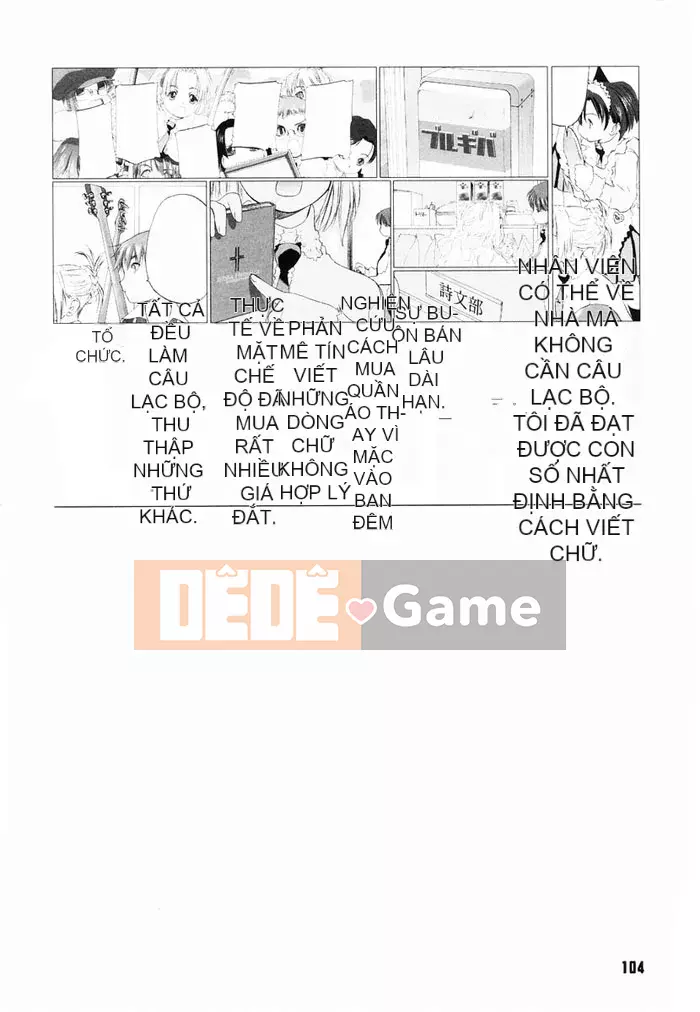 [Gentetsu Aya] Giáo phái Shoujo