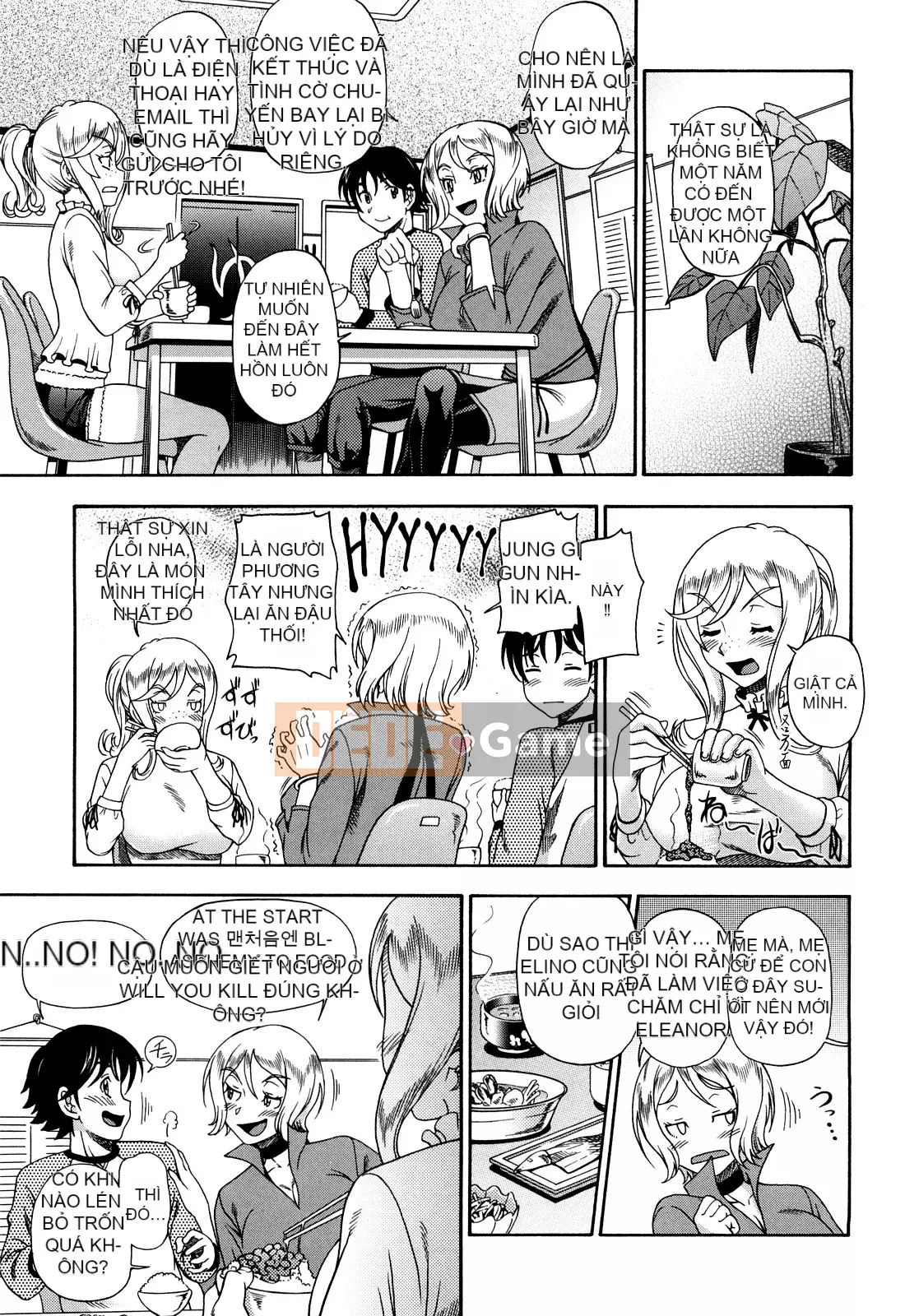 [Fukudada] Tóc vàng mật ong + ~Sakura~