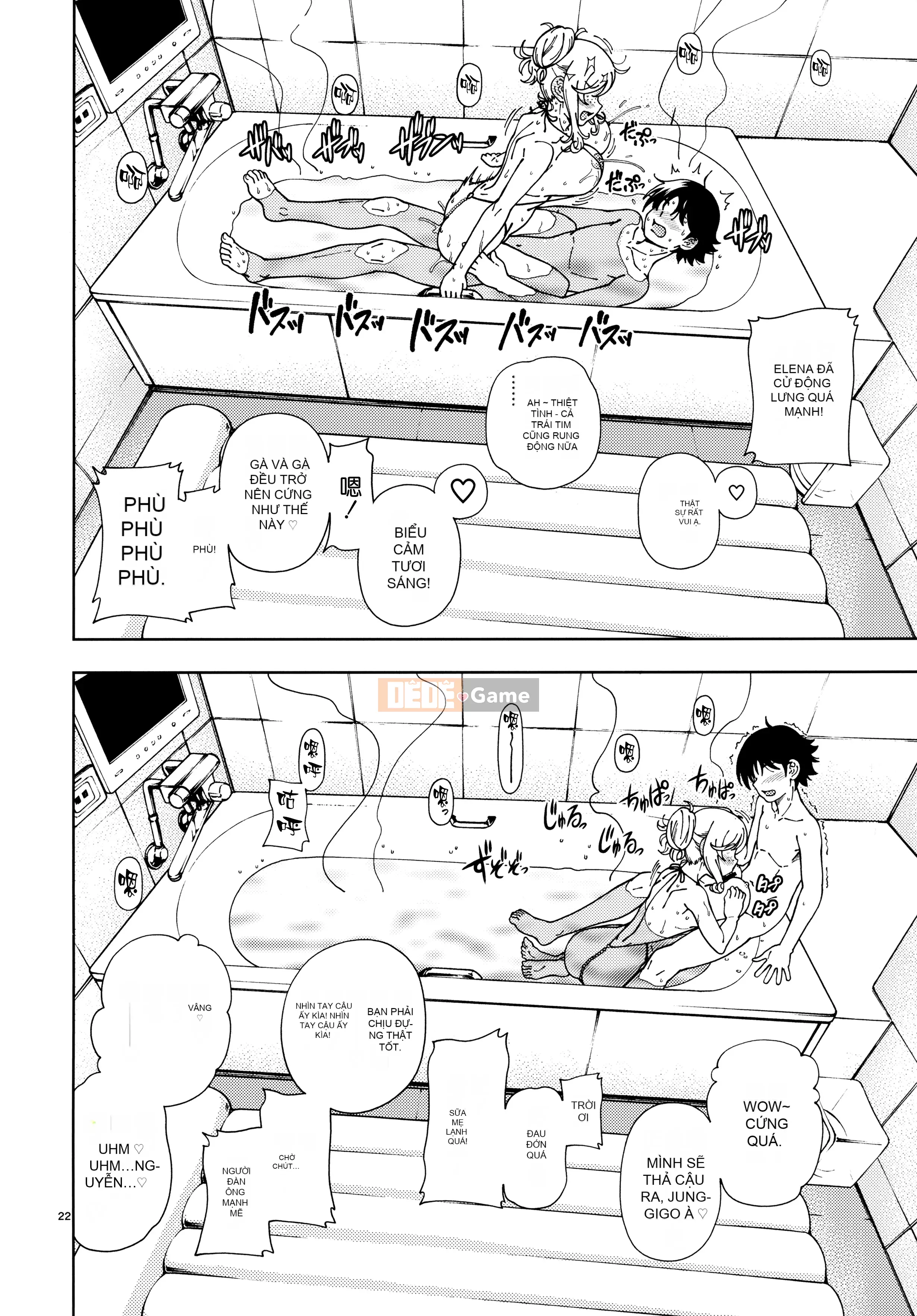 [Fukudada] Tóc vàng mật ong + ~Sakura~