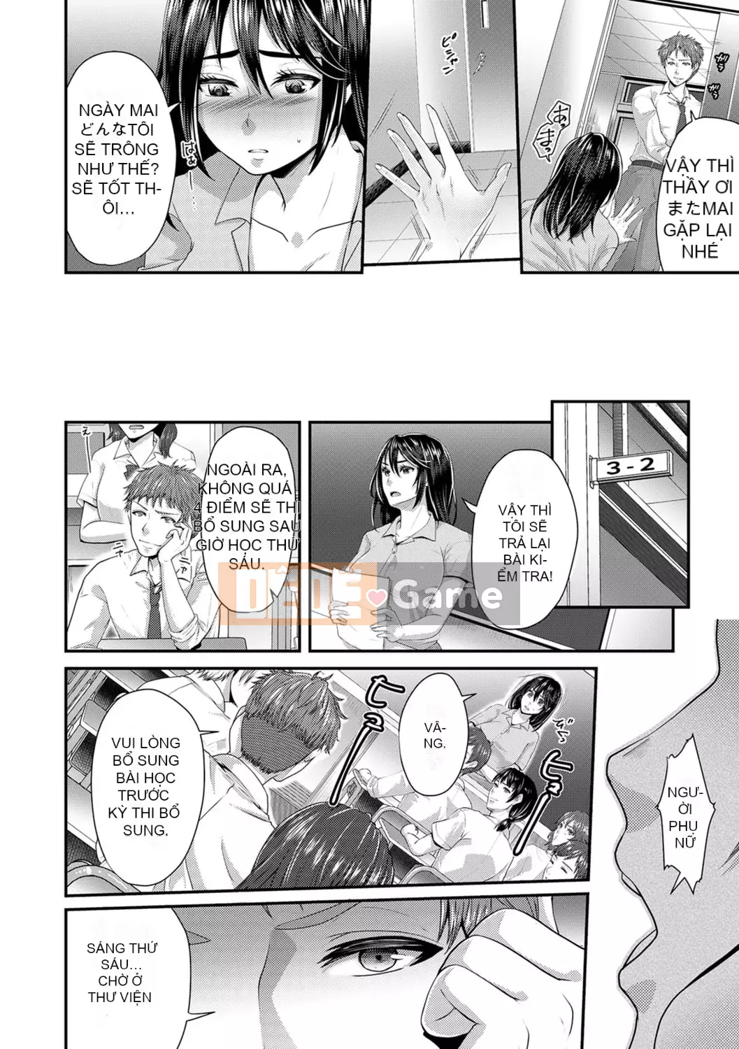 [Fukurokoji] "Thầy ơi, em sẽ làm thầy rên rỉ nhiều hơn-" Cưỡng ép quan hệ tình dục thô thiển với học sinh ở trường [Phiên bản kết hợp R-18]