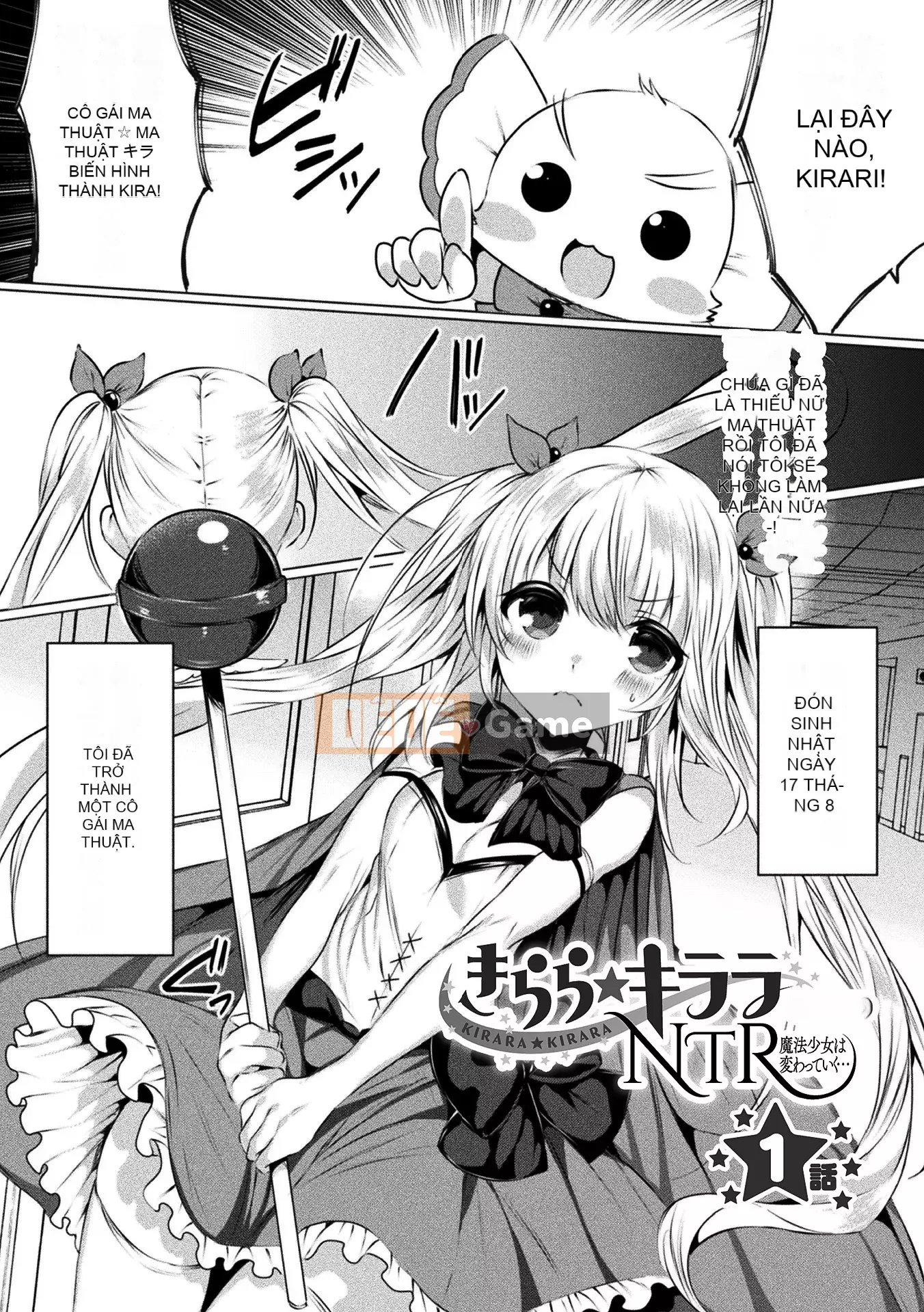 [Mizuki Amemiya] Kirara Kirara NTR Những cô gái phép thuật đang thay đổi... THE COMIC