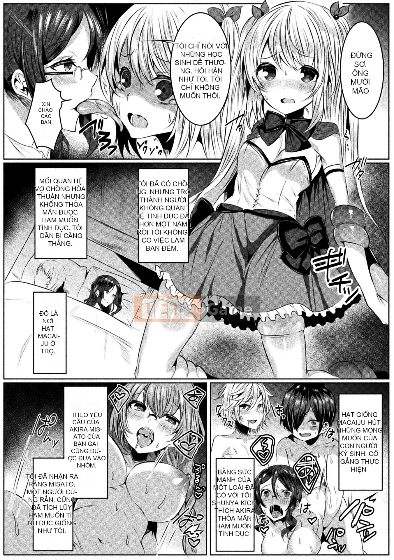 [Mizuki Amemiya] Kirara Kirara NTR Những cô gái phép thuật đang thay đổi... THE COMIC