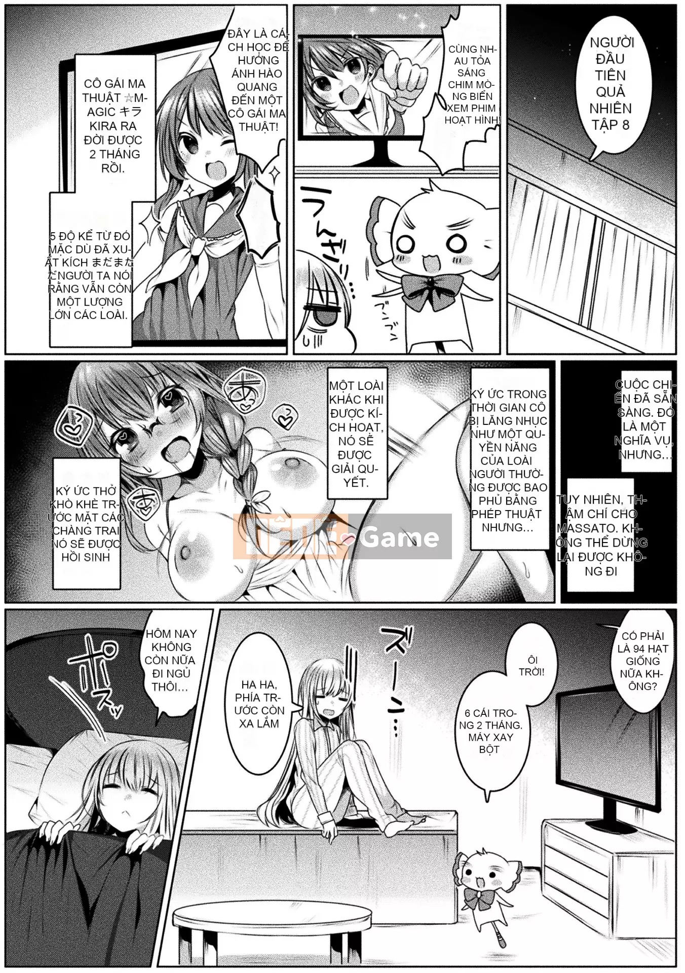 [Mizuki Amemiya] Kirara Kirara NTR Những cô gái phép thuật đang thay đổi... THE COMIC