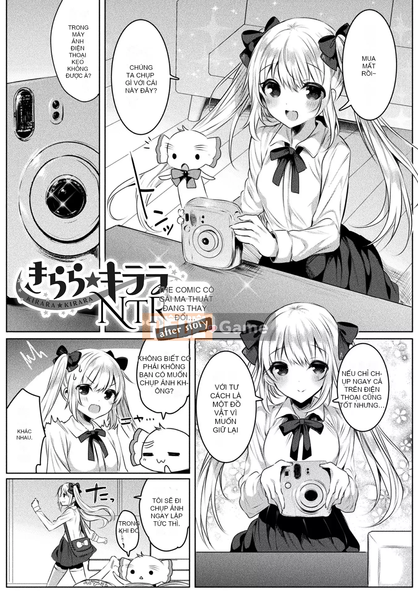 [Mizuki Amemiya] Kirara Kirara NTR Những cô gái phép thuật đang thay đổi... THE COMIC