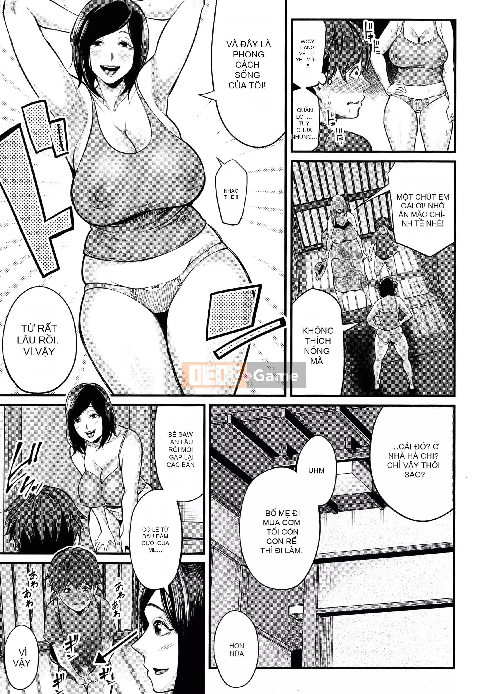 [Matcha Neji] Chơi với mẹ chồng