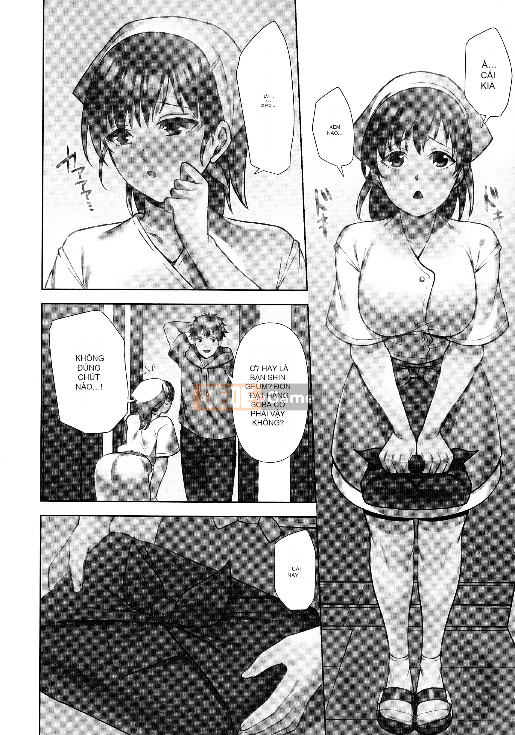 [Aono Akira] Cô gái giao hàng ăn