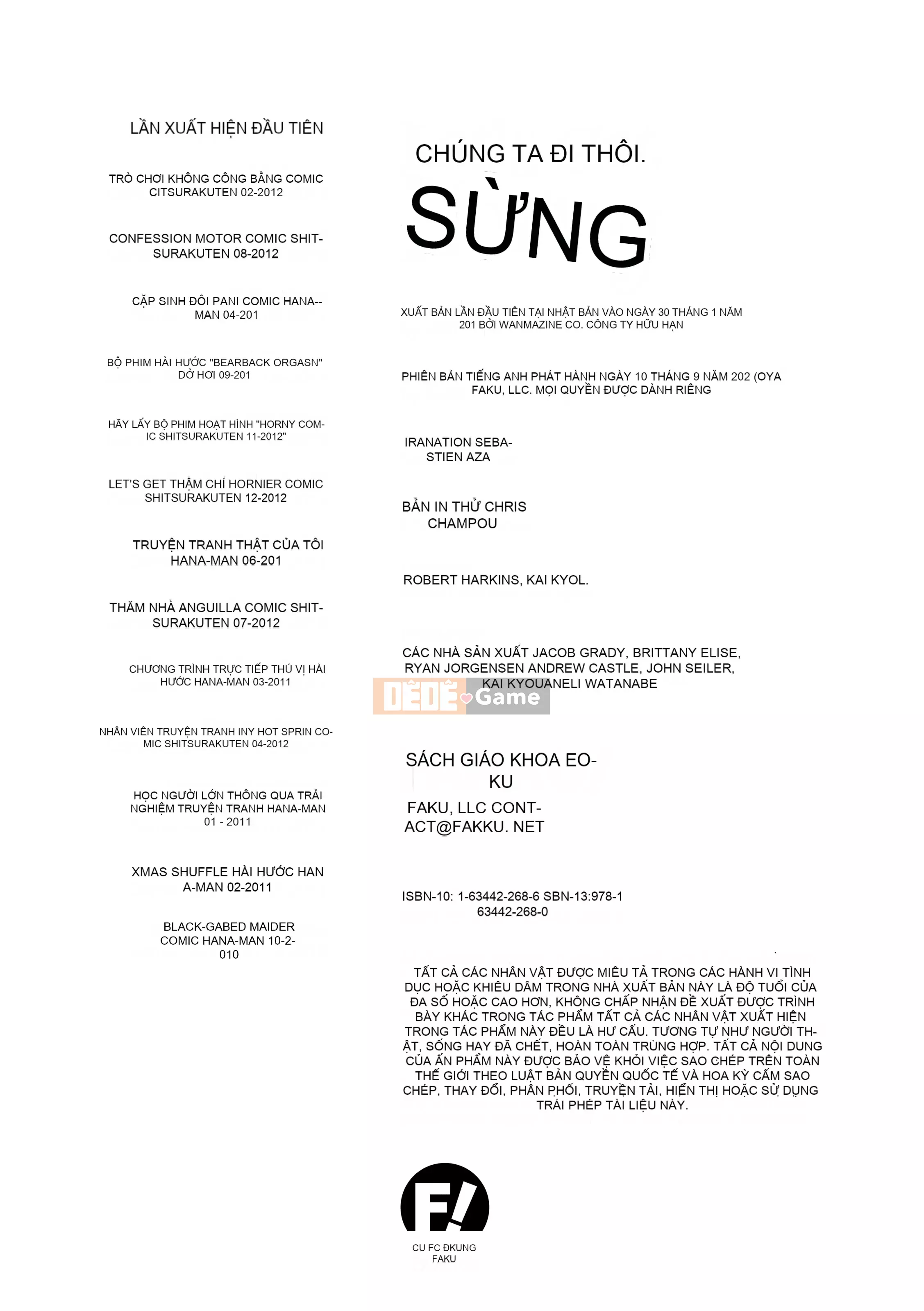 [Meme50] Sakarisakarare [Tiếng Anh] [Không kiểm duyệt]