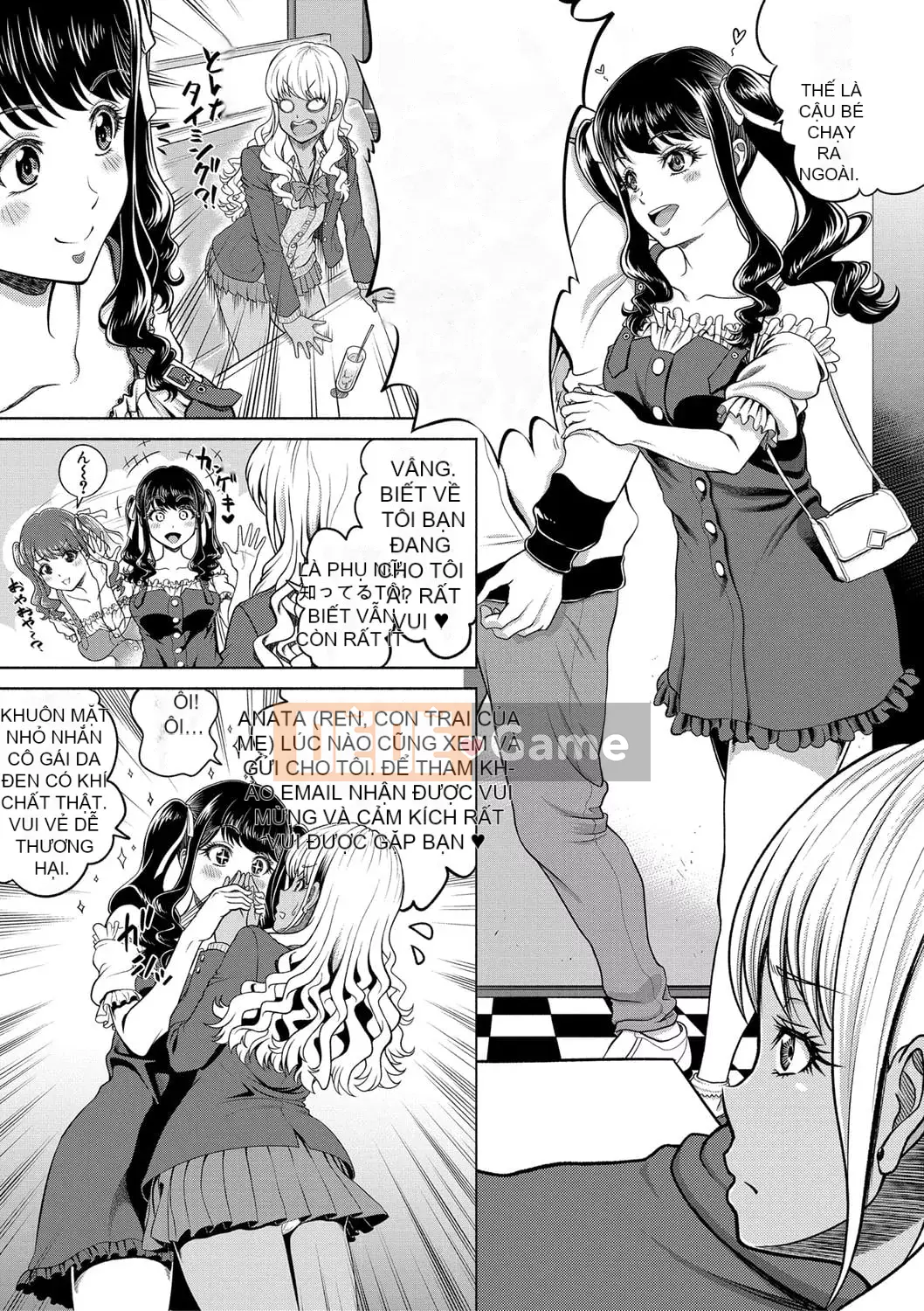 [Kinaka Masahiro] Trận đấu tình dục nhỏ bẩn thỉu của Chie và Karen [Kỹ thuật số]