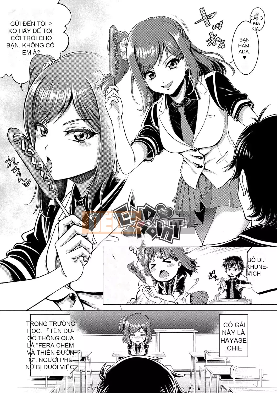 [Kinaka Masahiro] Trận đấu tình dục nhỏ bẩn thỉu của Chie và Karen [Kỹ thuật số]