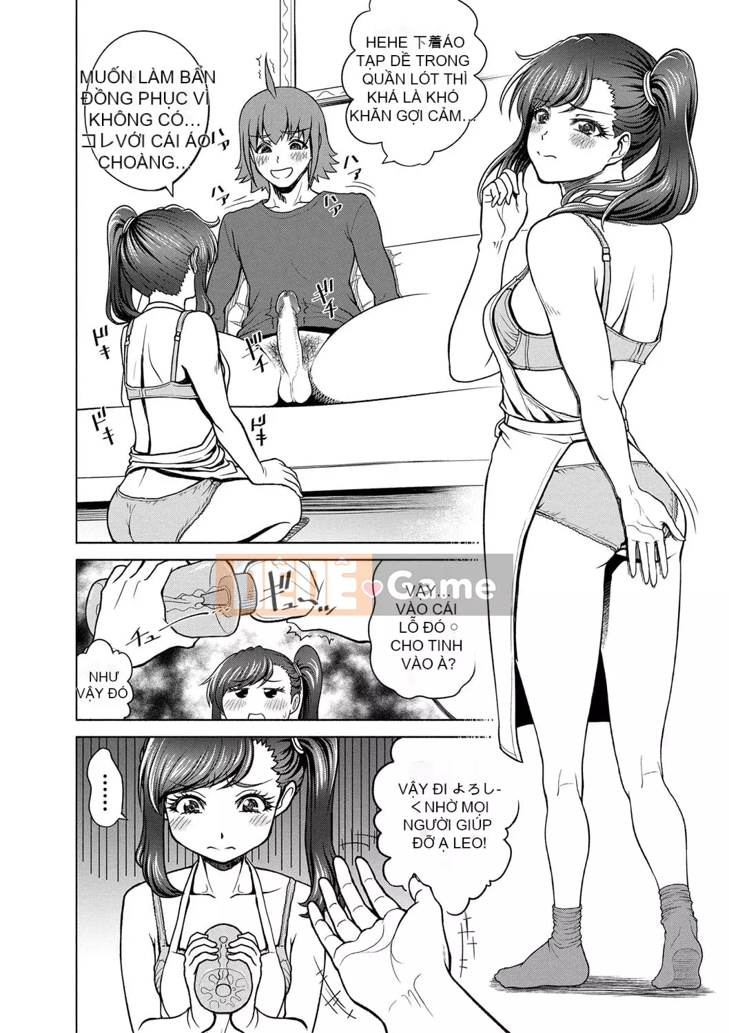 [Kinaka Masahiro] Trận đấu tình dục nhỏ bẩn thỉu của Chie và Karen [Kỹ thuật số]