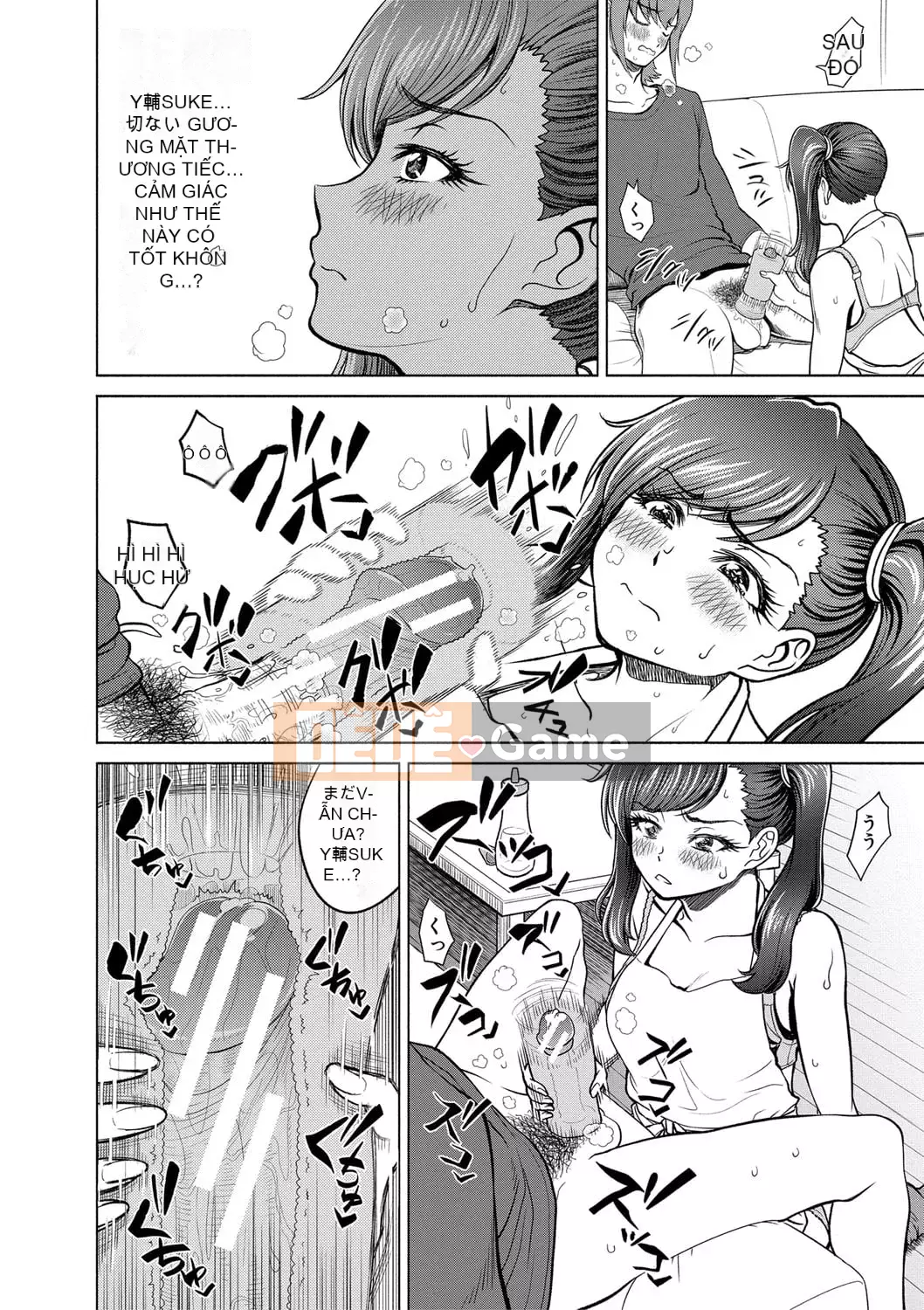 [Kinaka Masahiro] Trận đấu tình dục nhỏ bẩn thỉu của Chie và Karen [Kỹ thuật số]