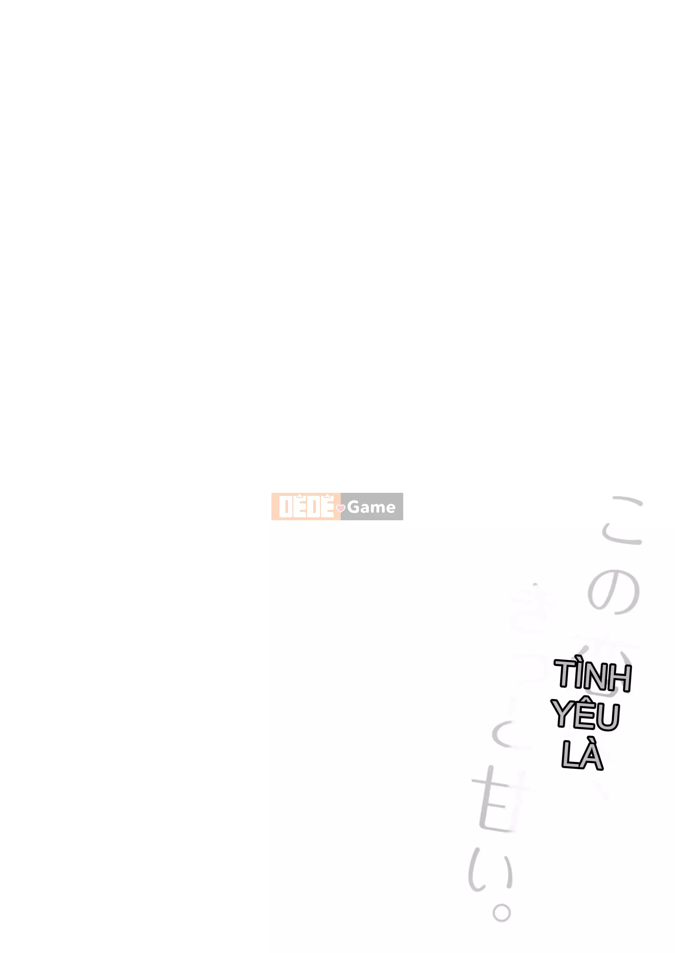 [Foret] Tình yêu này phải thật ngọt ngào.