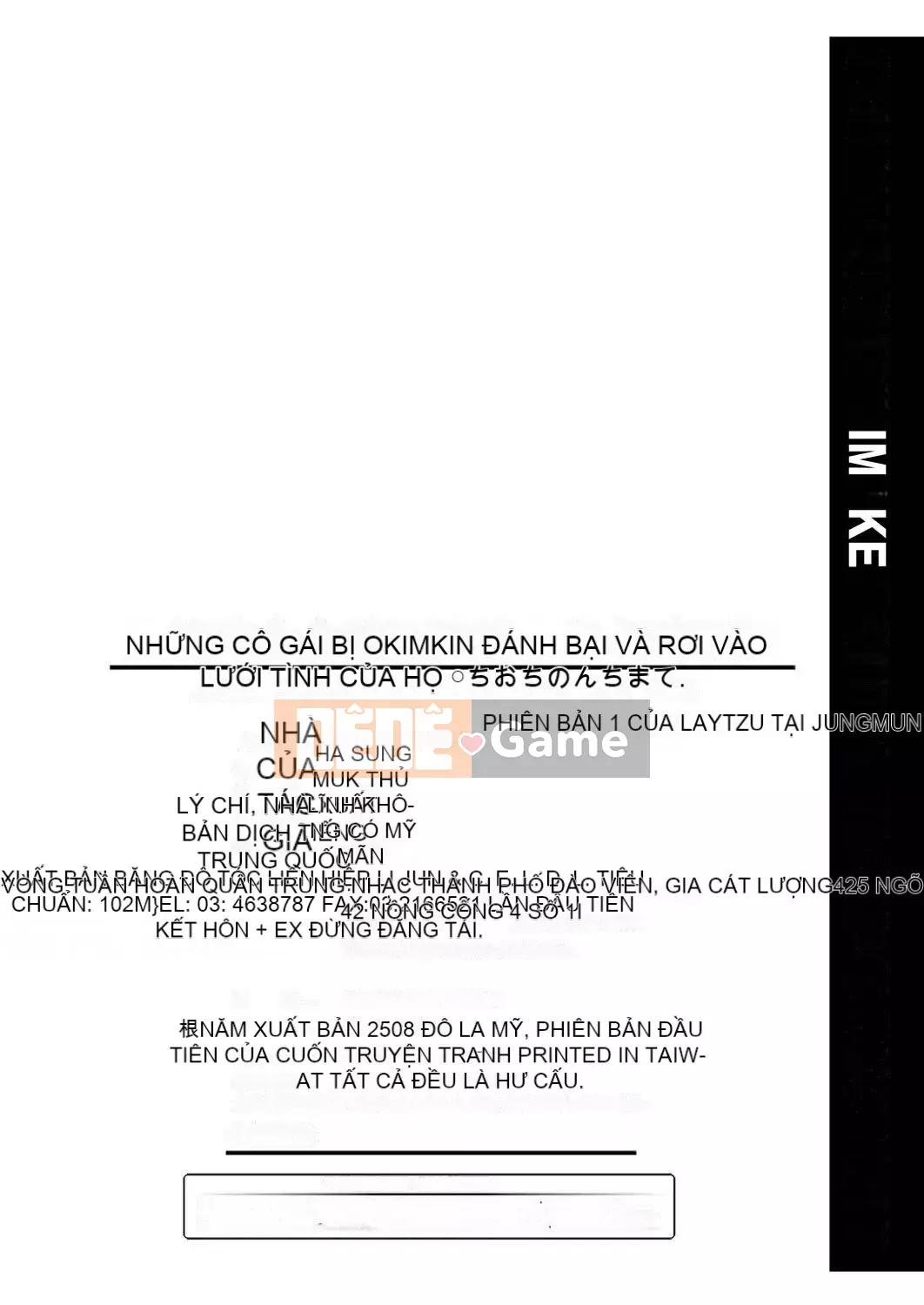 [Cơm không vo] Những cô gái thua Ochi ○ Chin