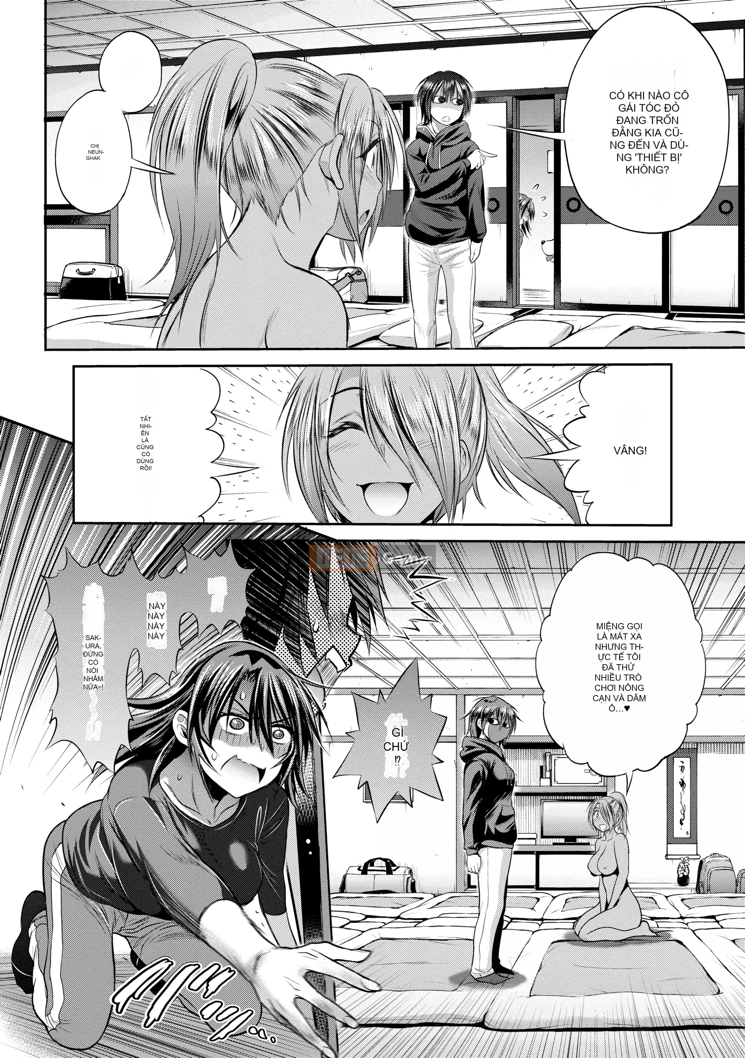 [DISTANCE] Joshi Raku! ~2 năm sau~ 4 [Tiếng Trung] [Kỹ thuật số]