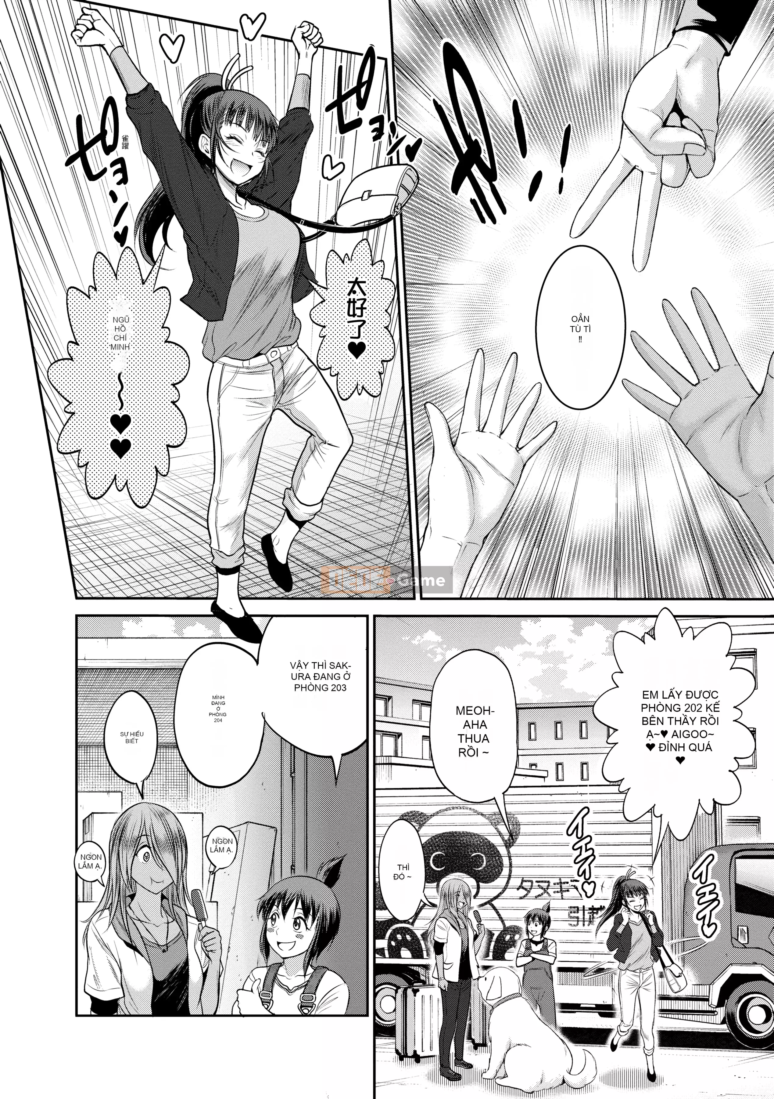 [DISTANCE] Joshi Raku! ~2 năm sau~ 4 [Tiếng Trung] [Kỹ thuật số]