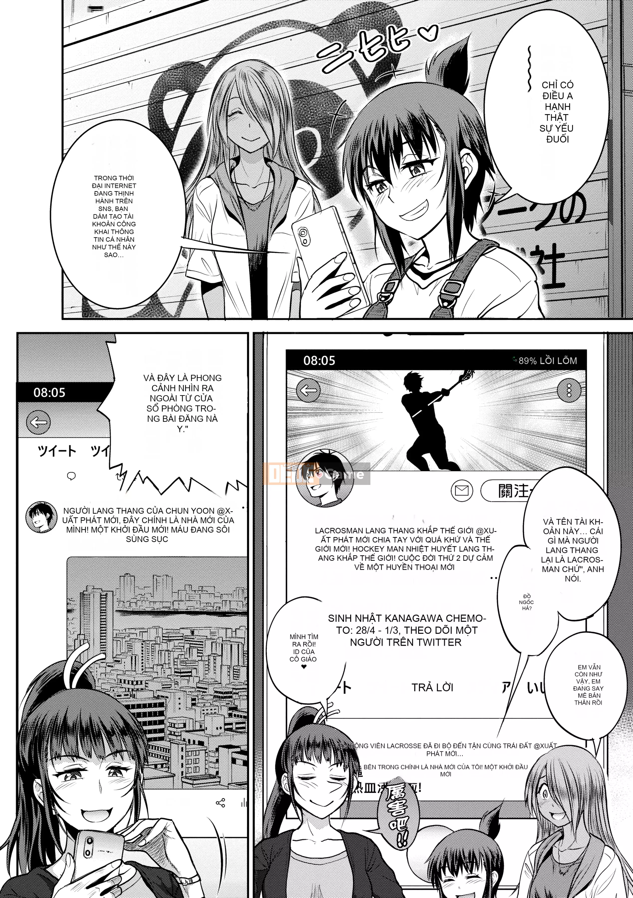 [DISTANCE] Joshi Raku! ~2 năm sau~ 4 [Tiếng Trung] [Kỹ thuật số]