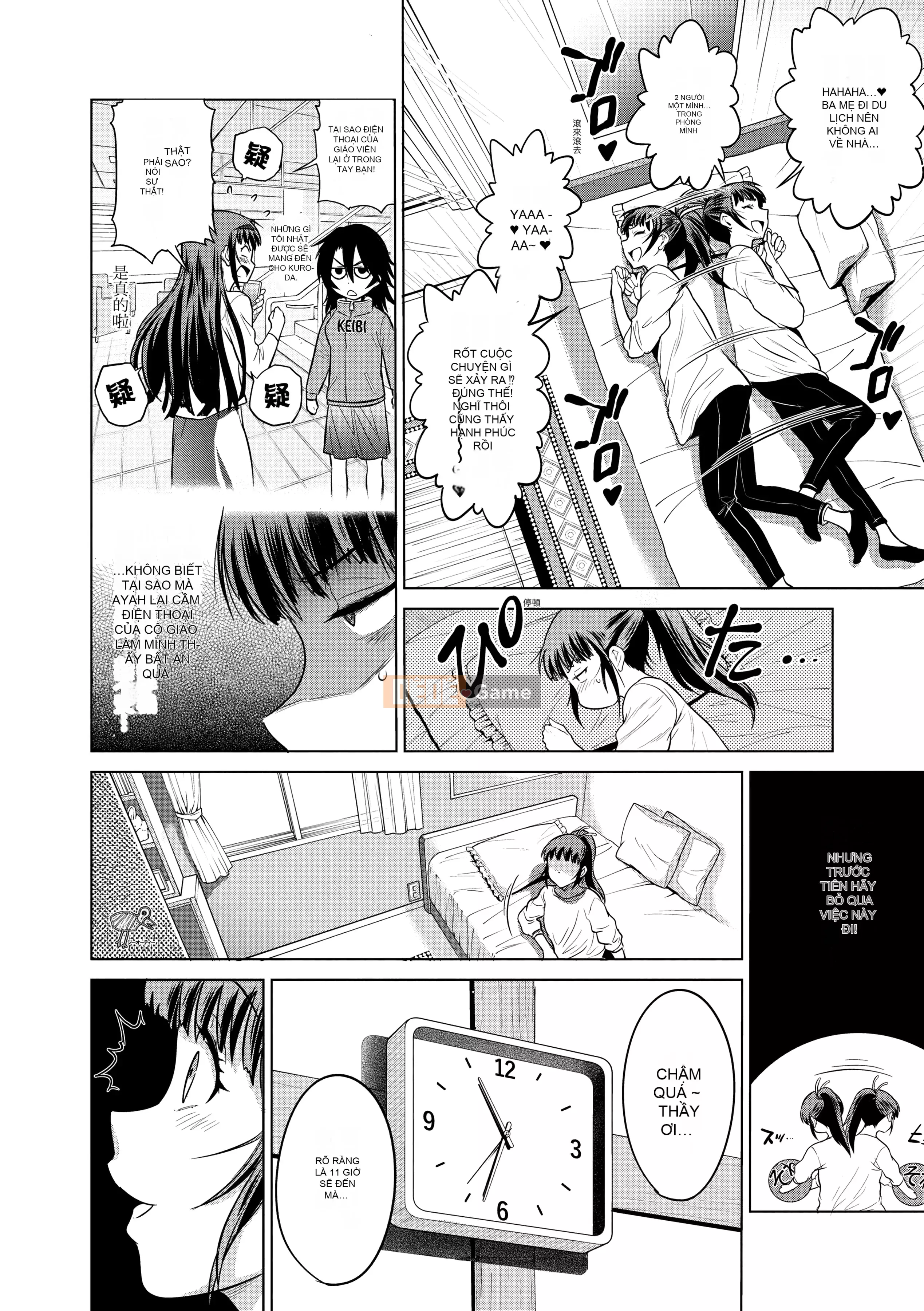 [DISTANCE] Joshi Raku! ~2 năm sau~ 3 [Tiếng Trung] [Kỹ thuật số]