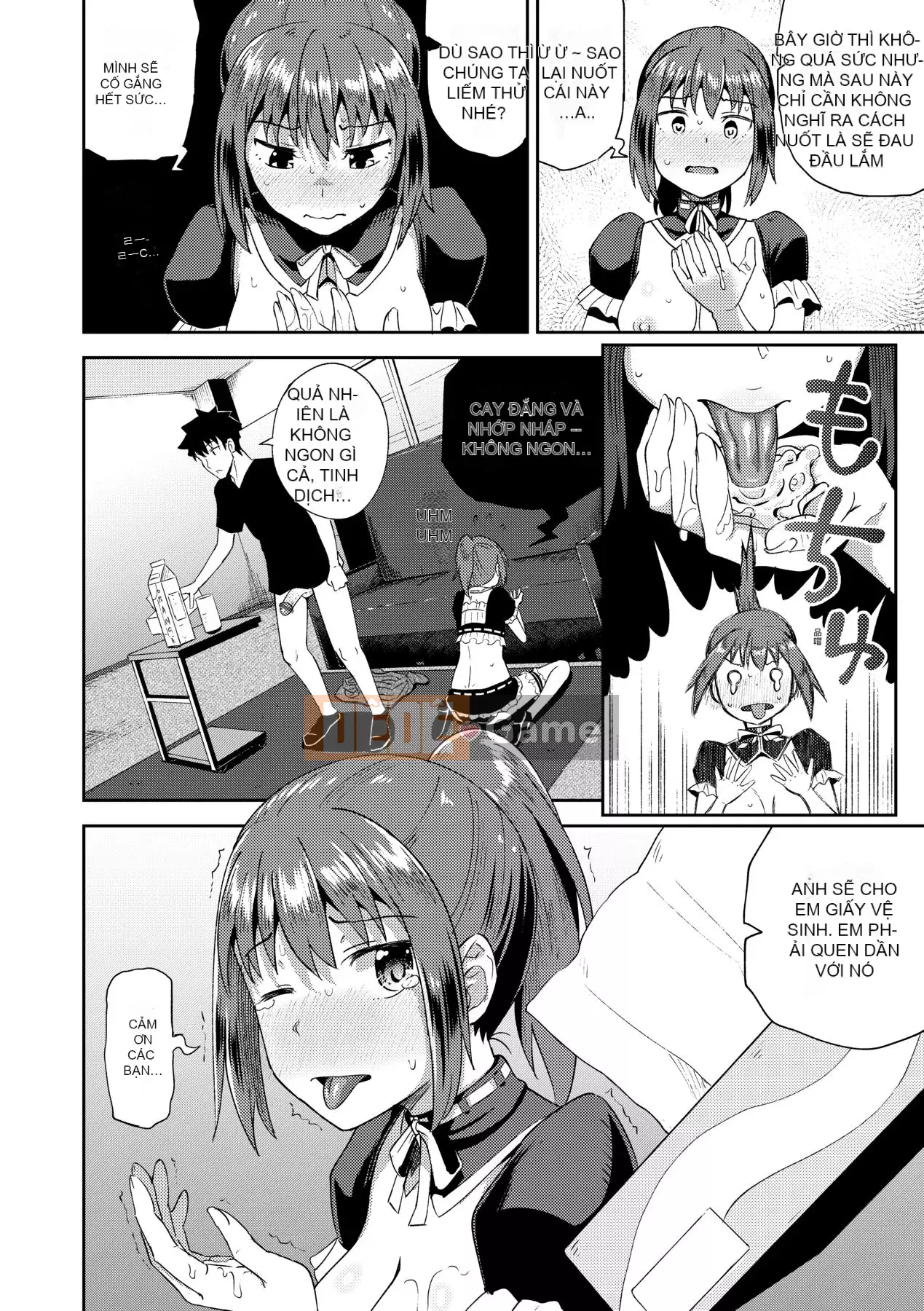 [141107][ぽんこっちゃん] Người yêu thời thơ ấu của tôi là cô hầu gái yêu bằng miệng độc quyền của tôi [Future Digital]