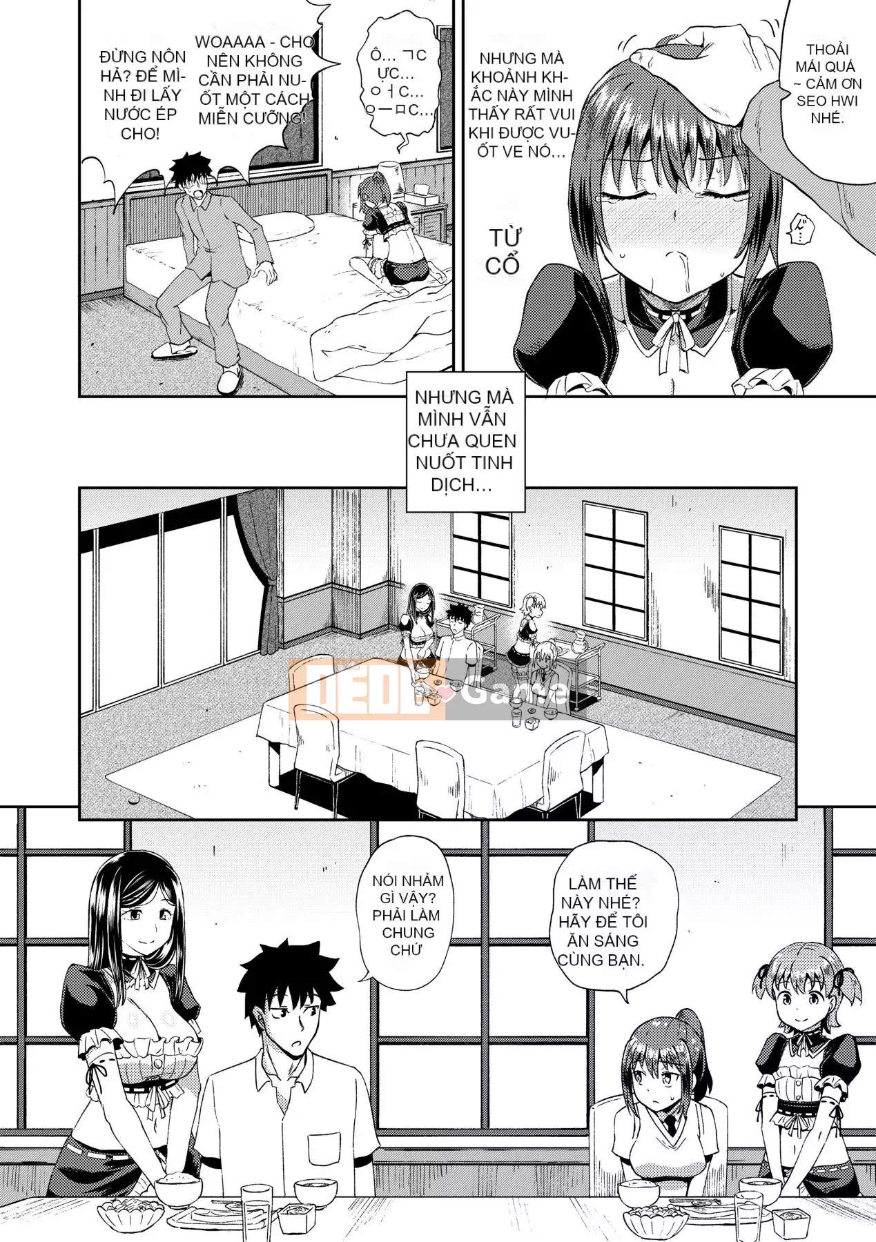 [141107][ぽんこっちゃん] Người yêu thời thơ ấu của tôi là cô hầu gái yêu bằng miệng độc quyền của tôi [Future Digital]