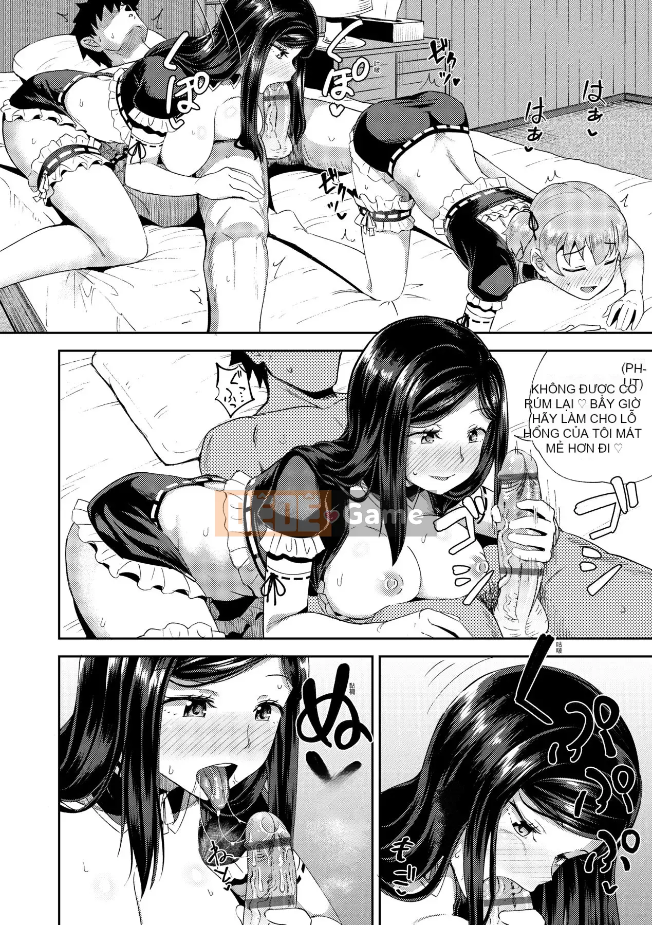 [141107][ぽんこっちゃん] Người yêu thời thơ ấu của tôi là cô hầu gái yêu bằng miệng độc quyền của tôi [Future Digital]