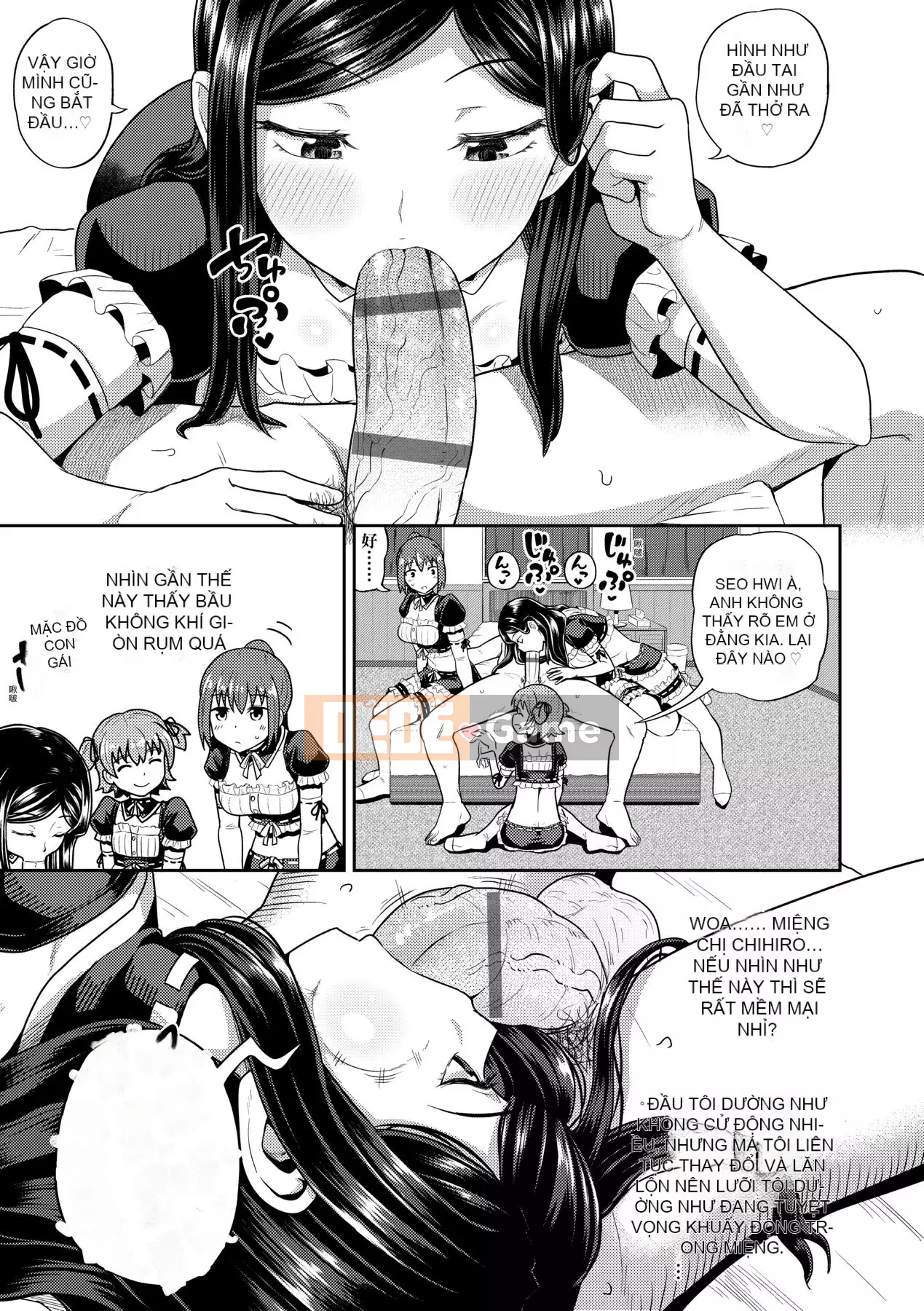 [141107][ぽんこっちゃん] Người yêu thời thơ ấu của tôi là cô hầu gái yêu bằng miệng độc quyền của tôi [Future Digital]