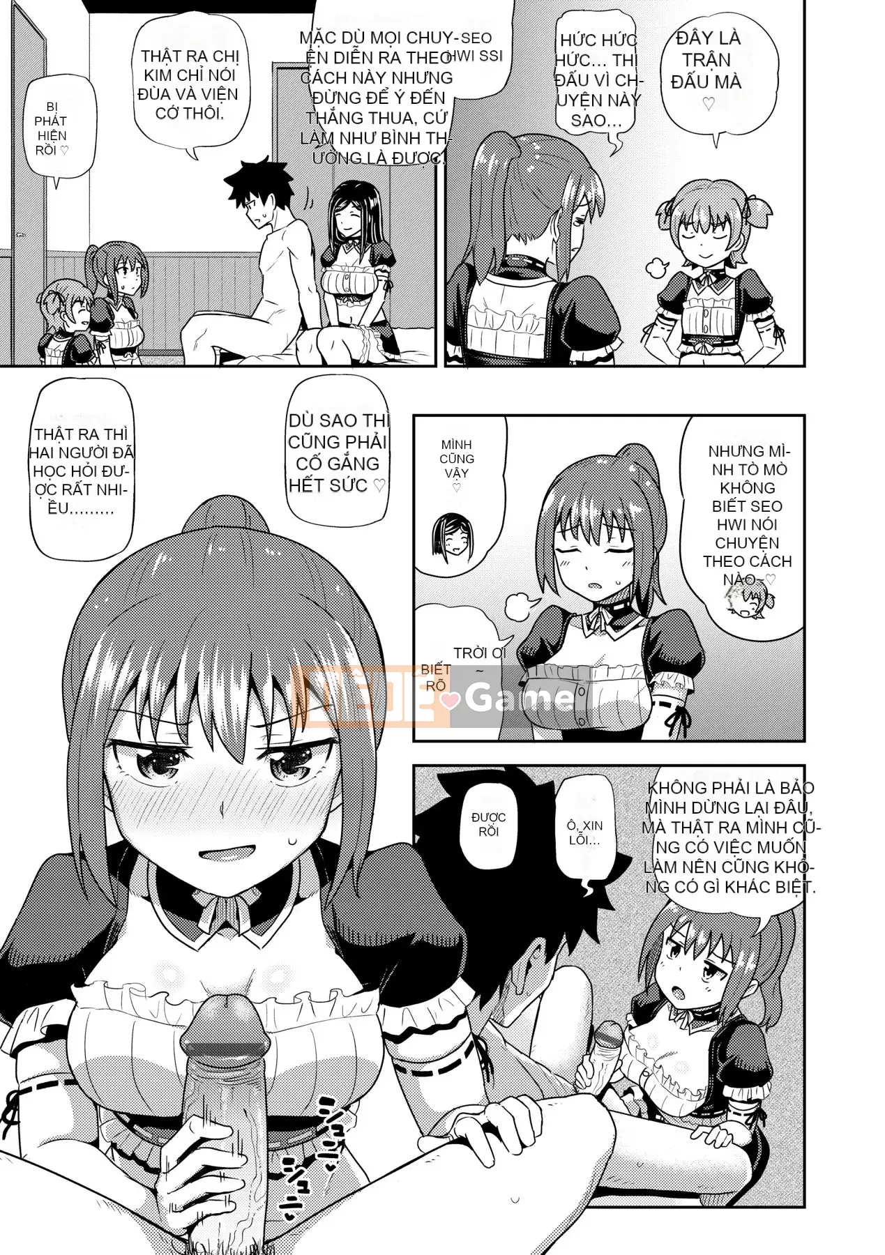 [141107][ぽんこっちゃん] Người yêu thời thơ ấu của tôi là cô hầu gái yêu bằng miệng độc quyền của tôi [Future Digital]