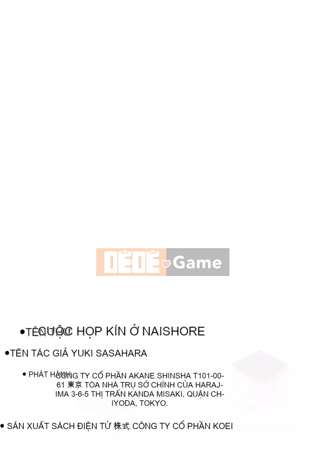 [Yuki Sasahara] Bữa tiệc hạnh phúc bí mật.