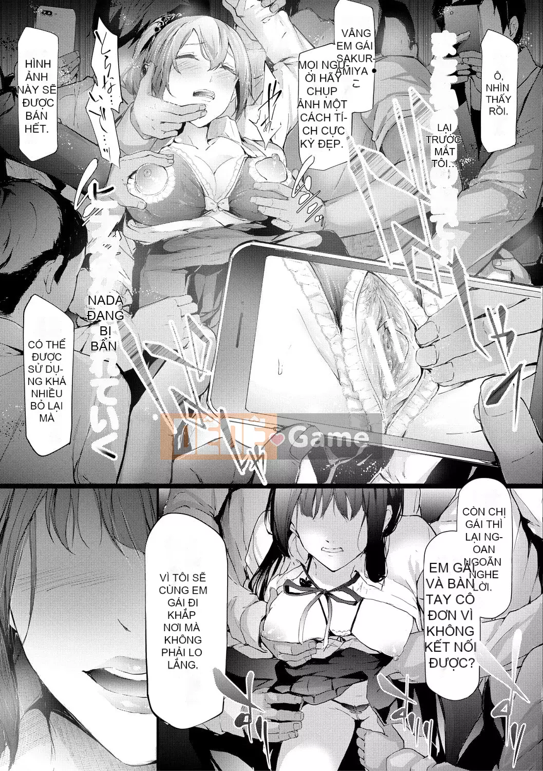 [Shiki Shojin] Bản ghi Netorare của chị em Sakuramiya [Kỹ thuật số]