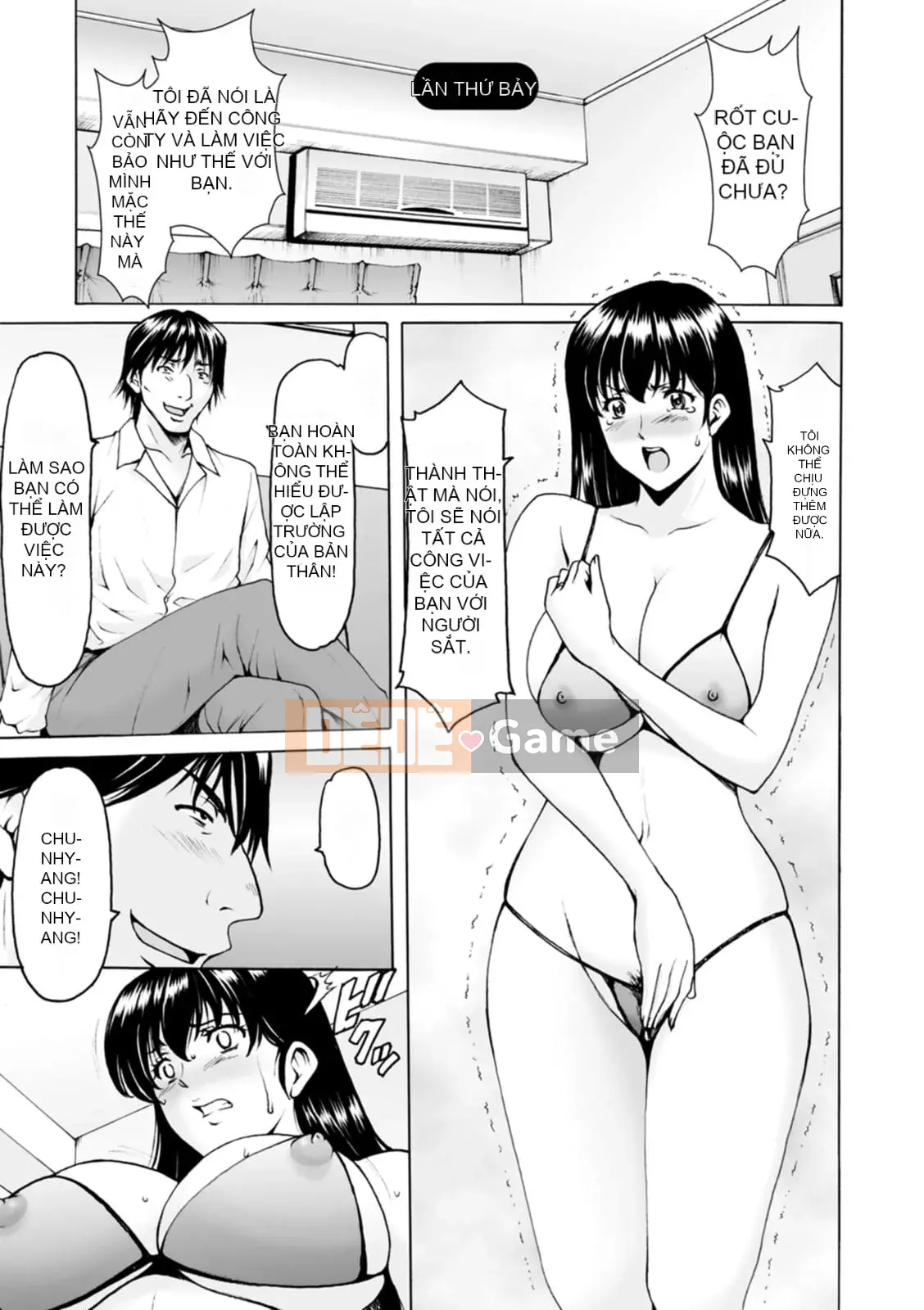 [Ryuichi Hoshino] Vợ bị Netorare tẩy não Haruka [Guyxyz Personal Overlap] [Decensored] [Digital]