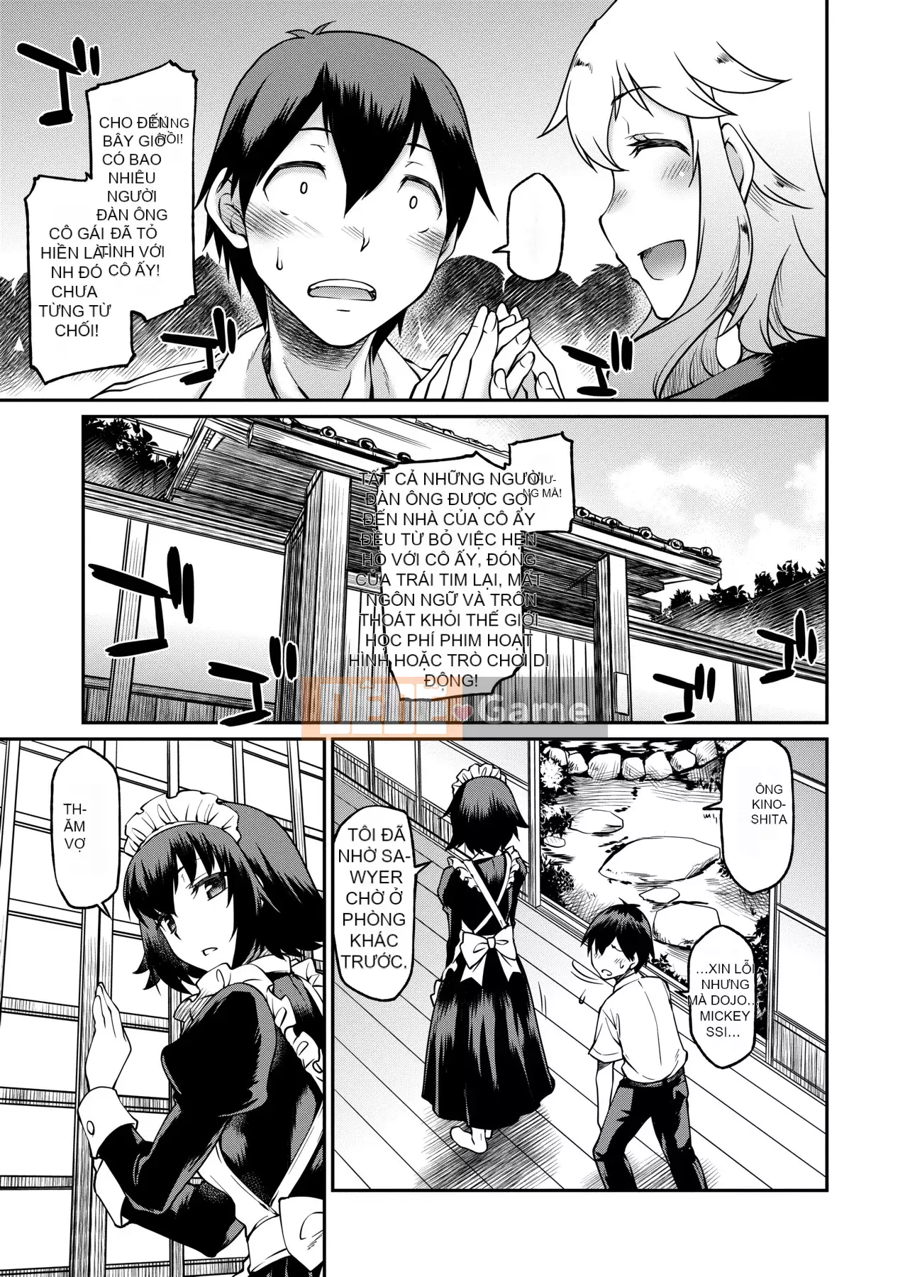 [Hisakawa Chin] Hình như họ có việc muốn làm