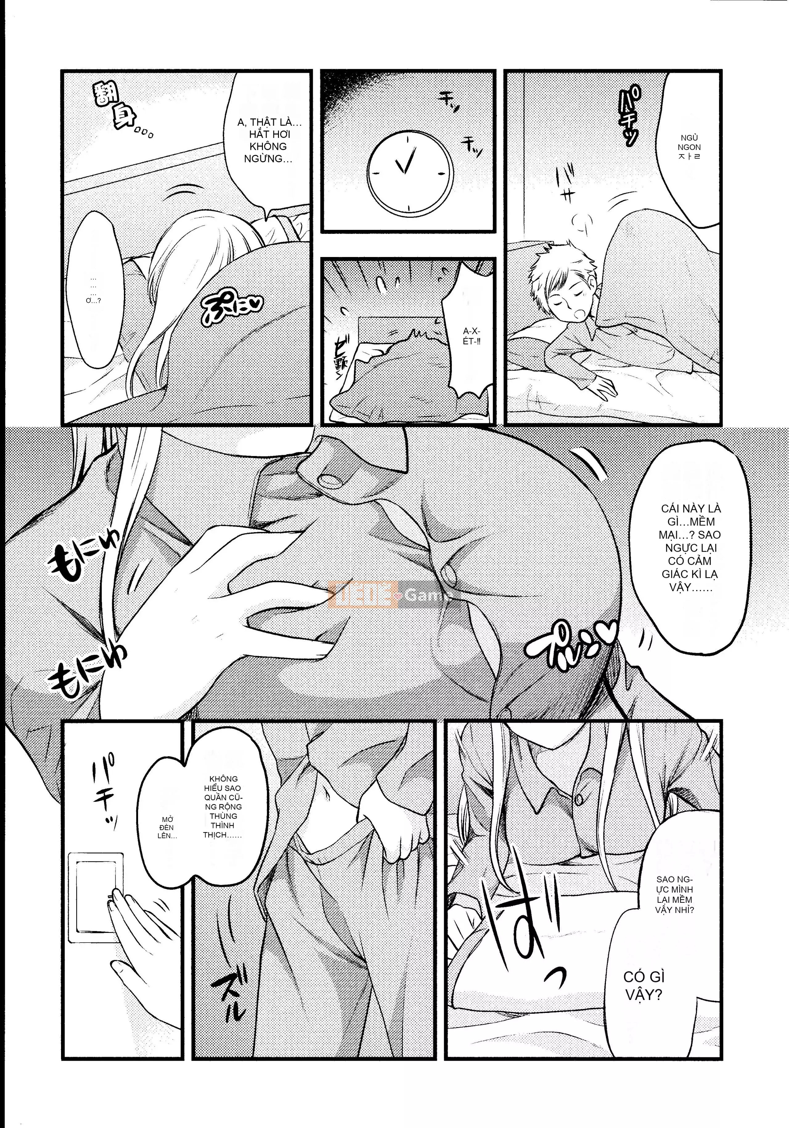 [Nhóm Trung Quốc hóa trứng Kumasaki][Miyako] Nguy hiểm thật!Ngực của tôi đã trở thành phụ nữ