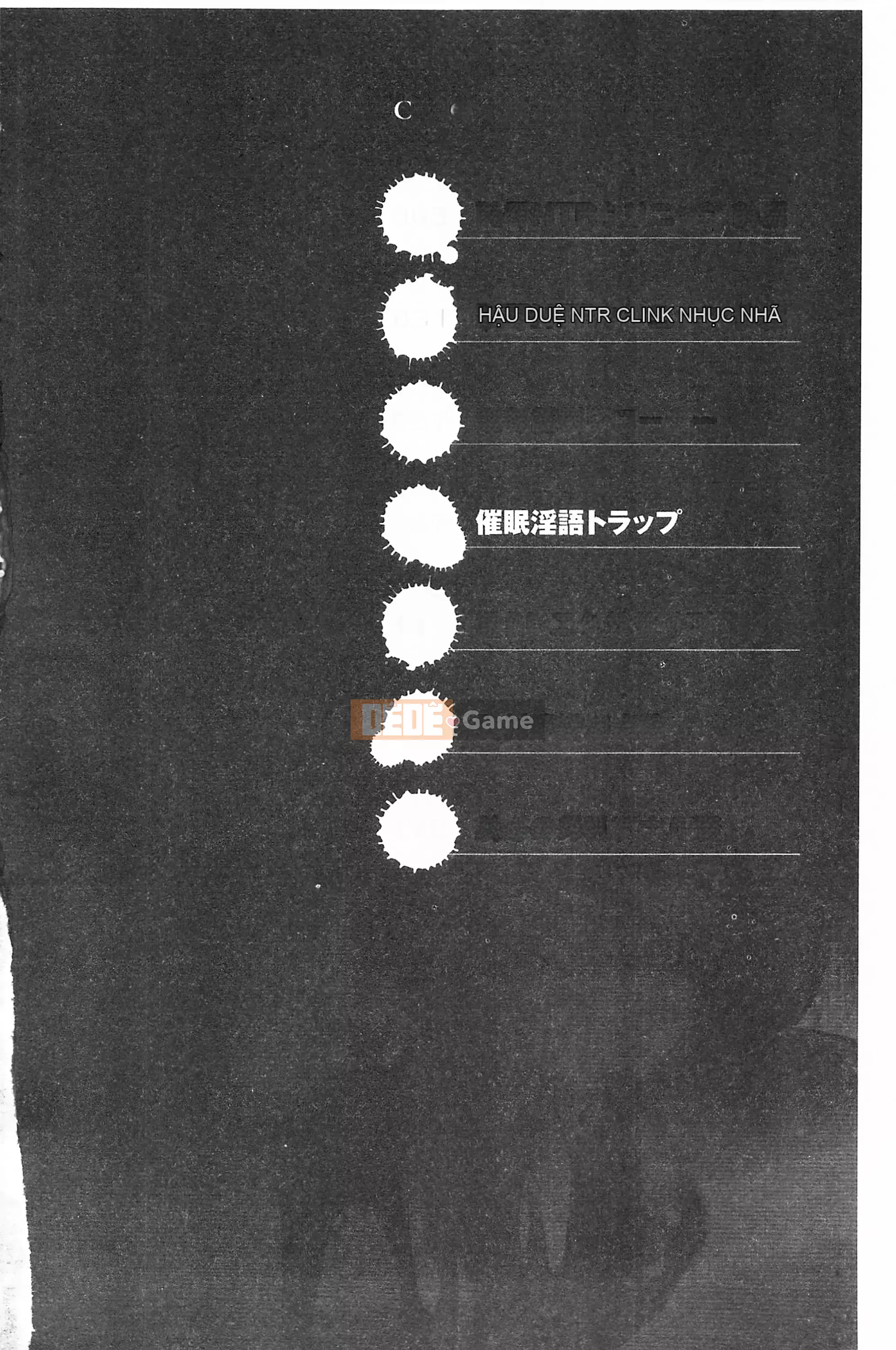 [Mở hố, phần bản đồ nhóm đôi phù hợp hàng thường] [Kikuichi Monji] Con vợ mọc sừng chết tiệt này, con cái đang bò là ai?