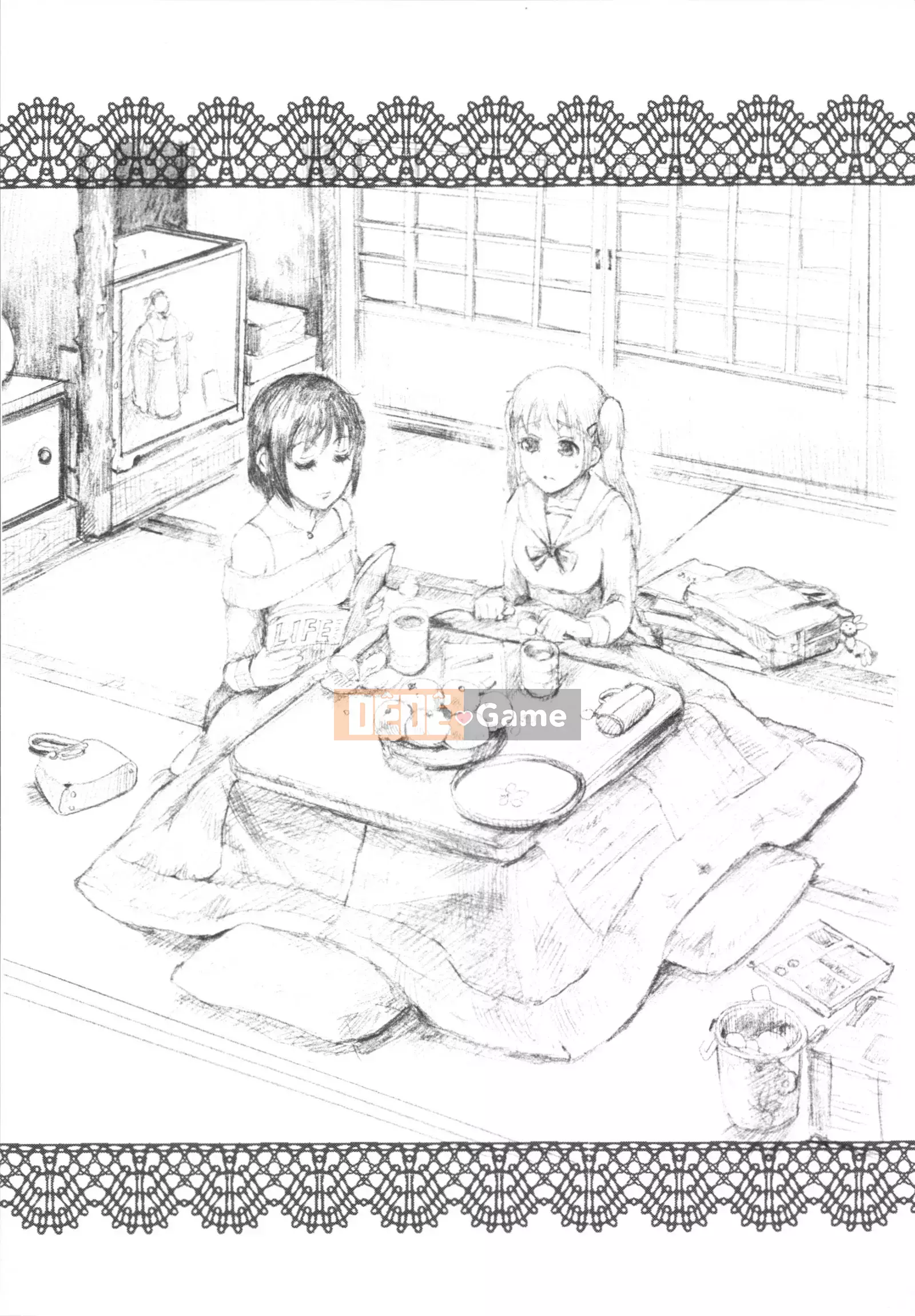 [Mở hố như một thói quen nhúng lại phân chia hình ảnh quét nhóm] [シロタクロタ] Lo lắng ∞ phụ nữ [C1640]