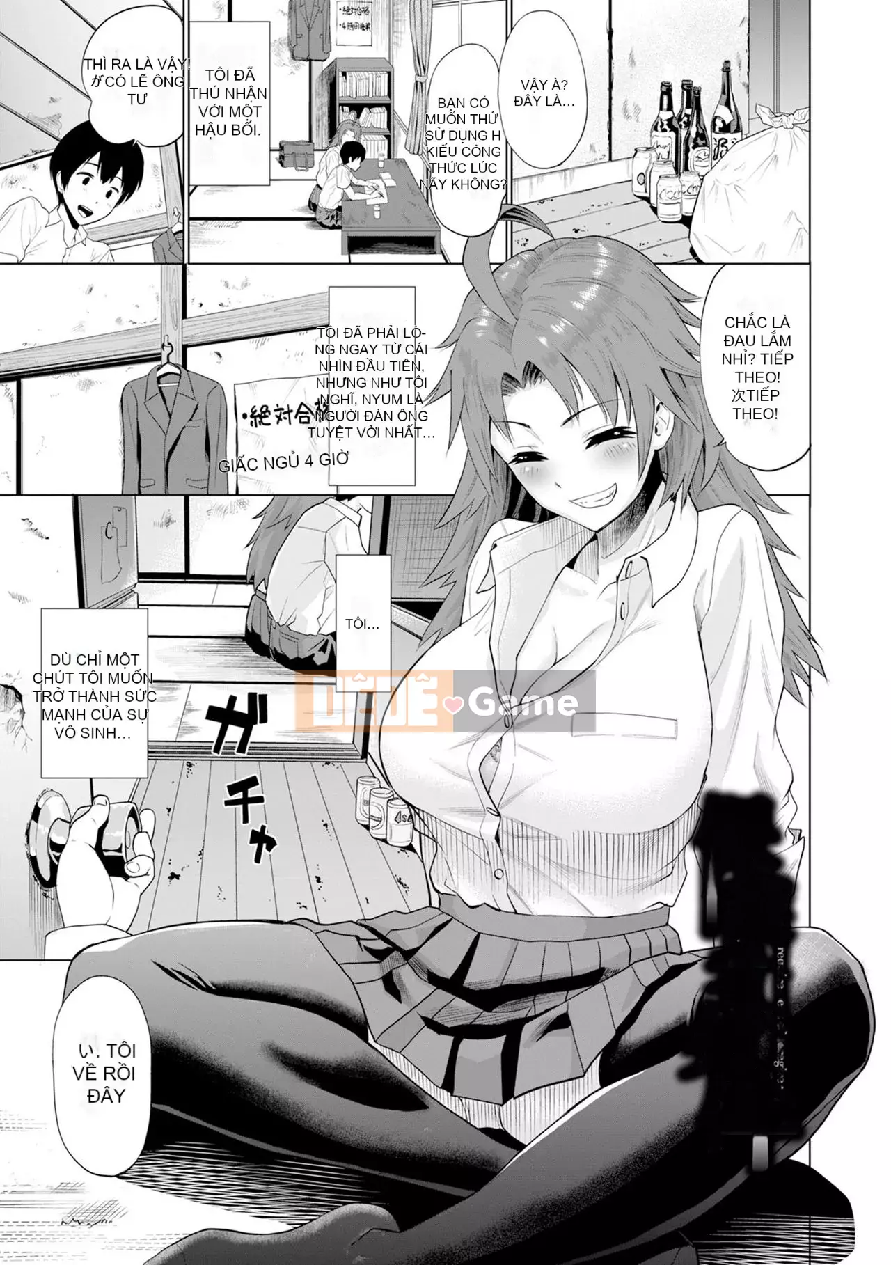 [Minato Itoya] Tôi xin lỗi...Hôm nay tôi không thể về nhà.