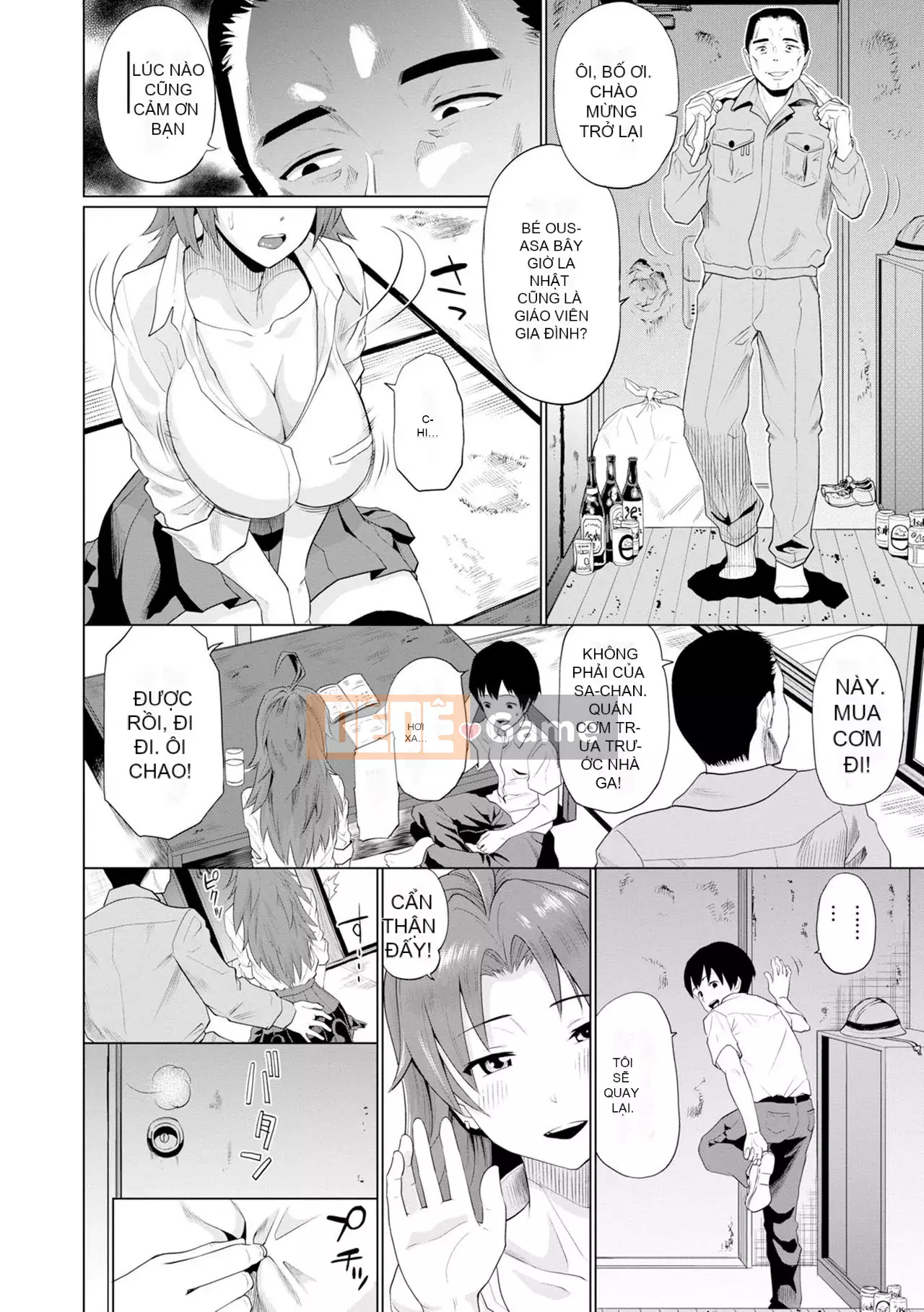 [Minato Itoya] Tôi xin lỗi...Hôm nay tôi không thể về nhà.