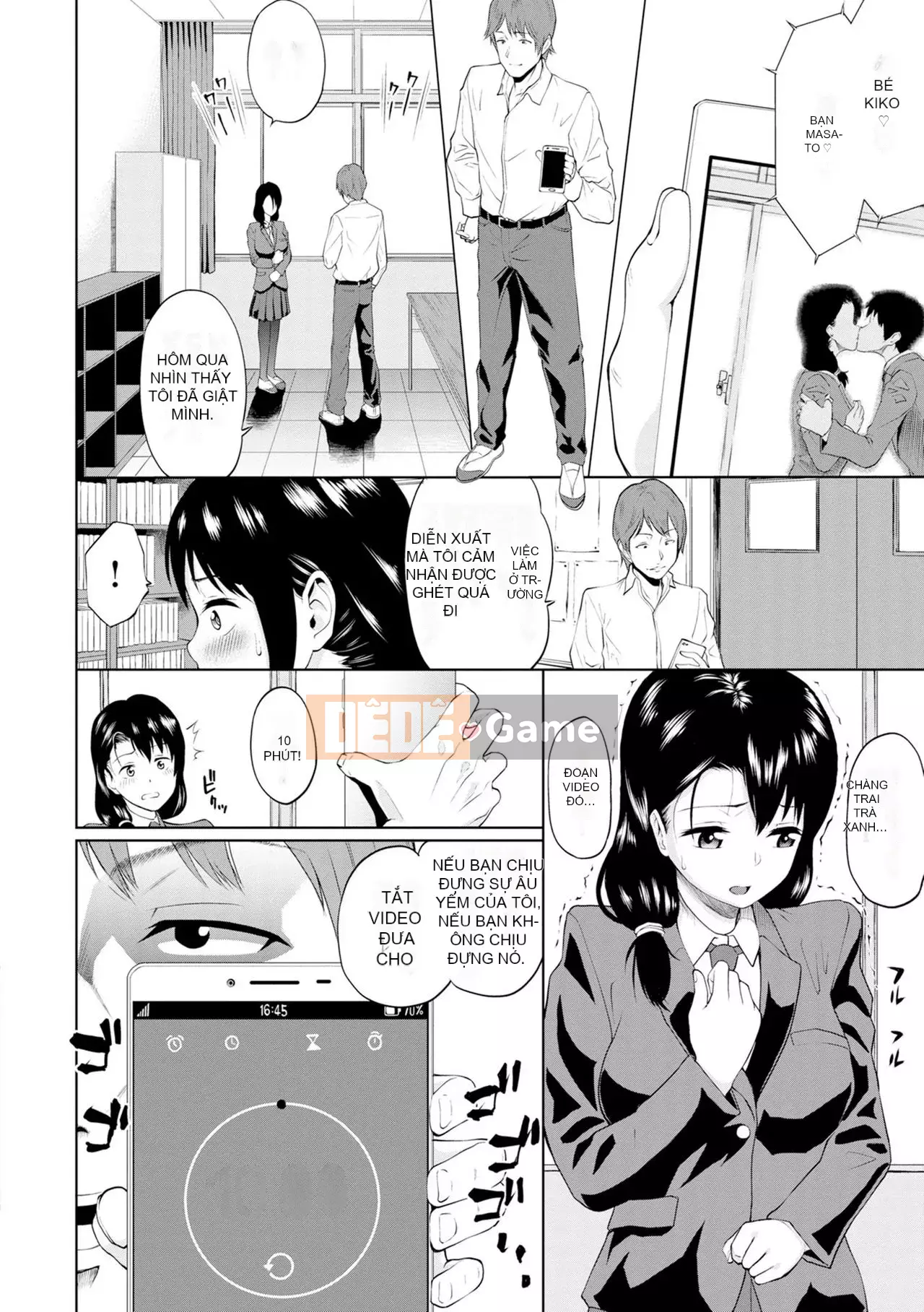 [Minato Itoya] Tôi xin lỗi...Hôm nay tôi không thể về nhà.