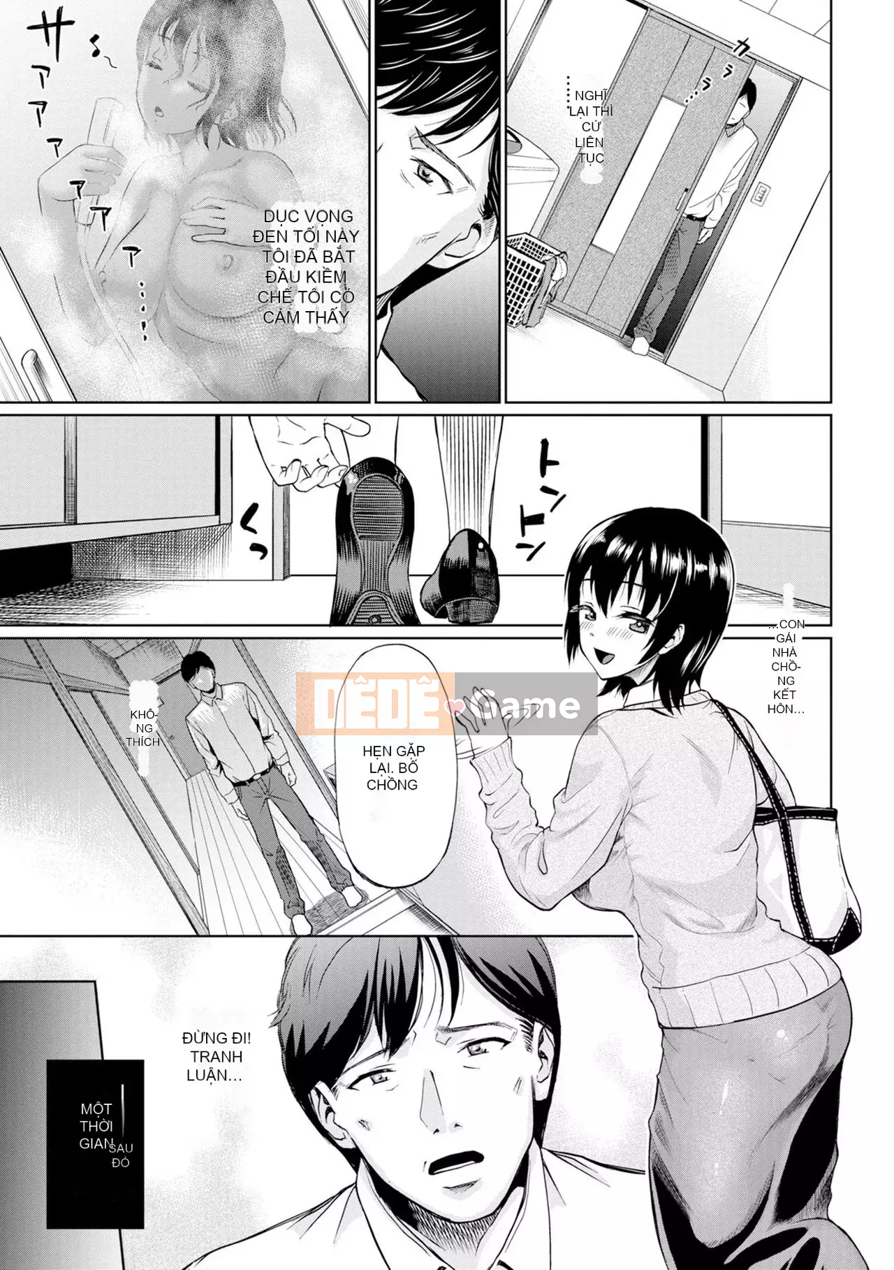 [Minato Itoya] Tôi xin lỗi...Hôm nay tôi không thể về nhà.