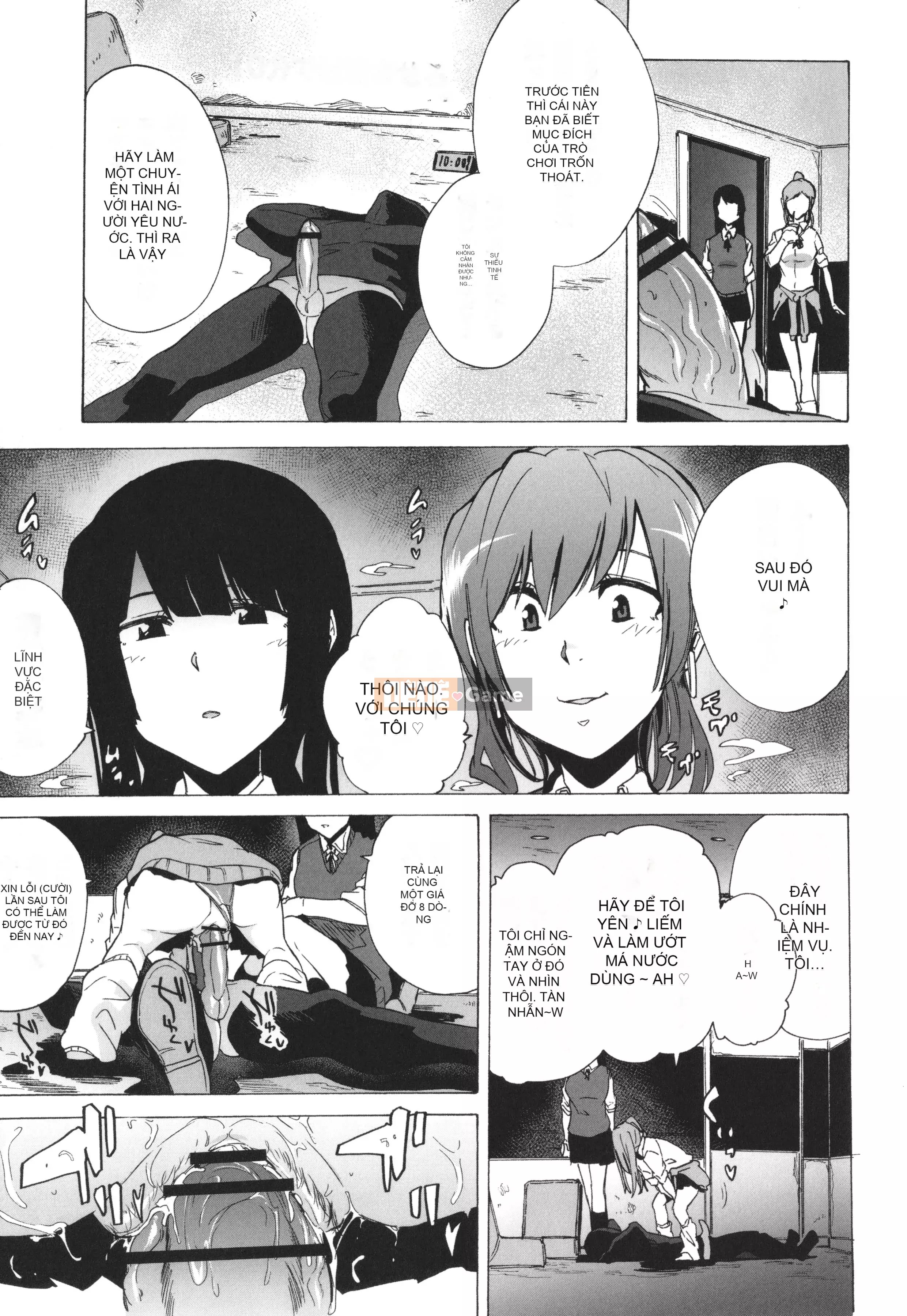 [Kakiki Rei] Game of Bitches trò chơi trốn thoát + thẻ minh họa