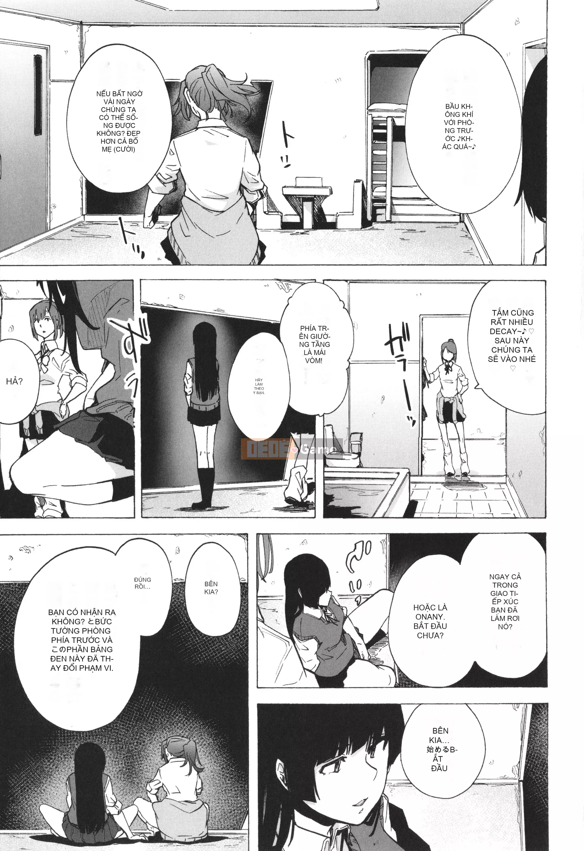 [Kakiki Rei] Game of Bitches trò chơi trốn thoát + thẻ minh họa