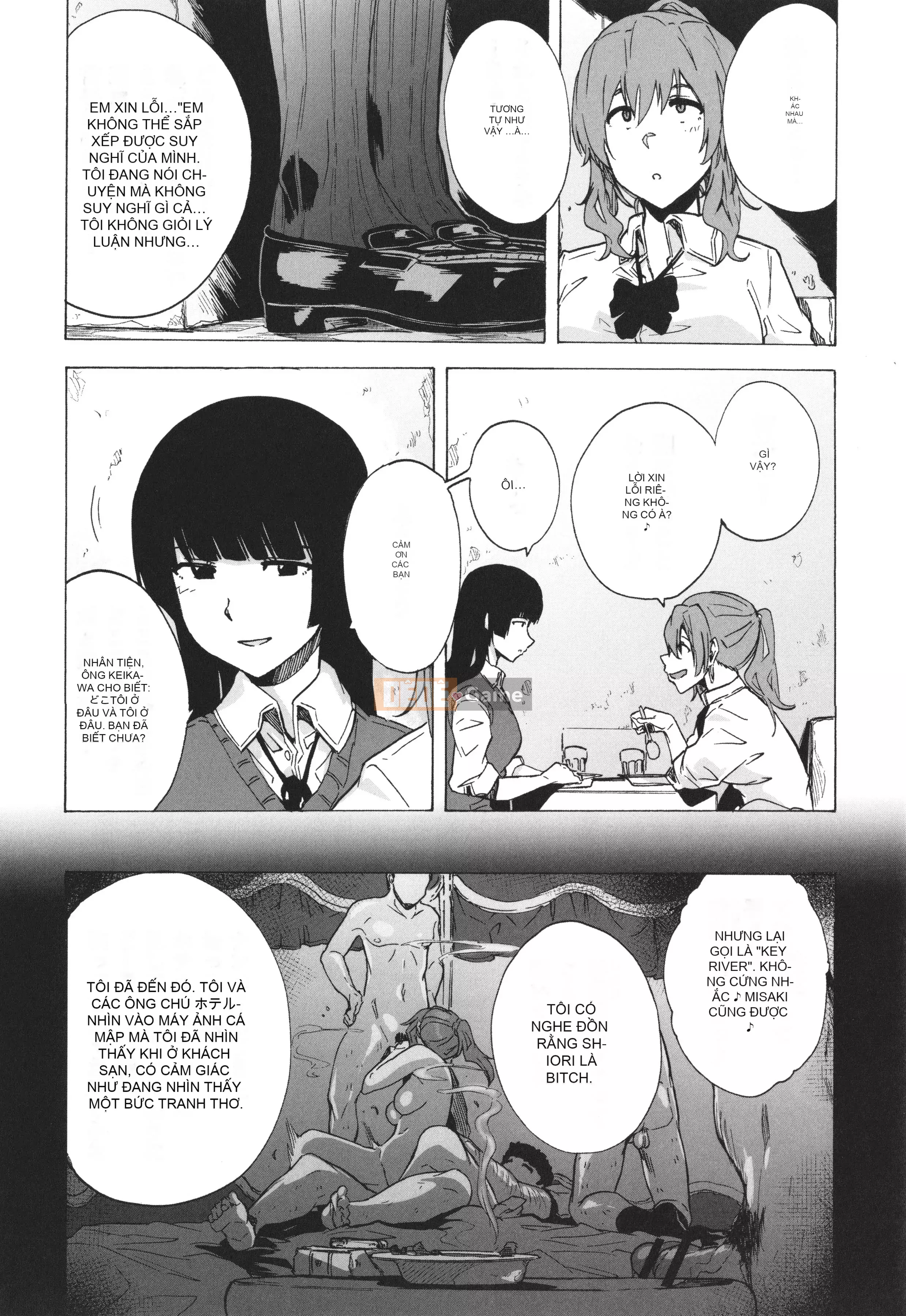 [Kakiki Rei] Game of Bitches trò chơi trốn thoát + thẻ minh họa