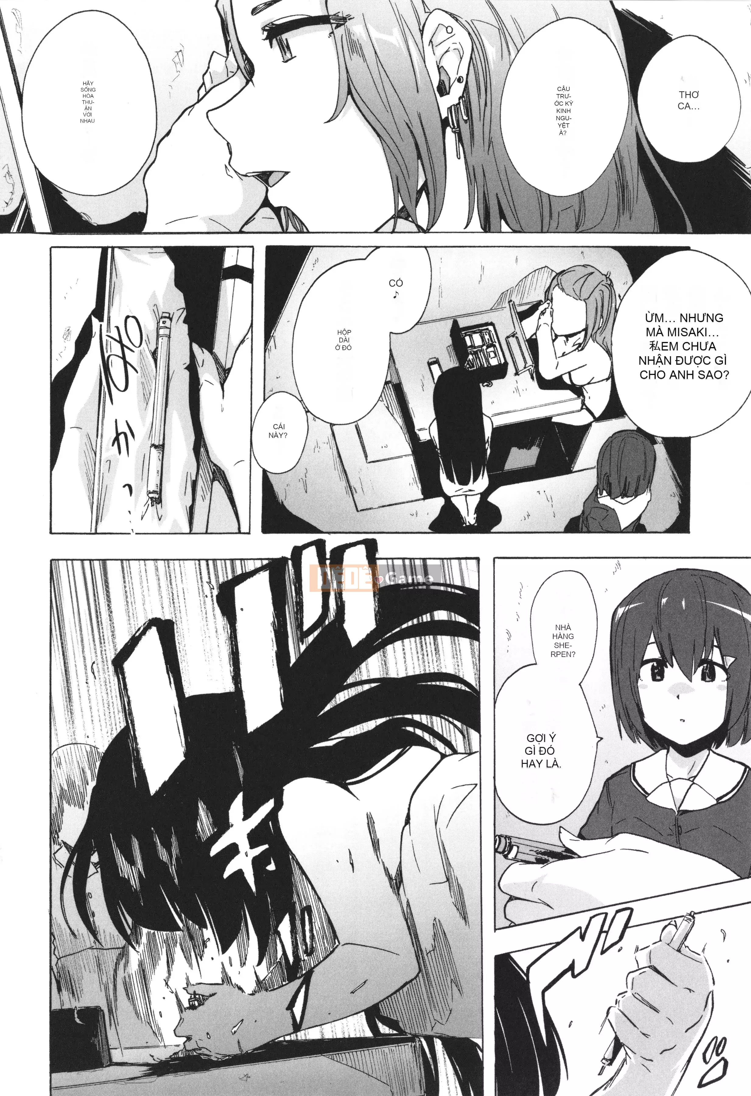 [Kakiki Rei] Game of Bitches trò chơi trốn thoát + thẻ minh họa