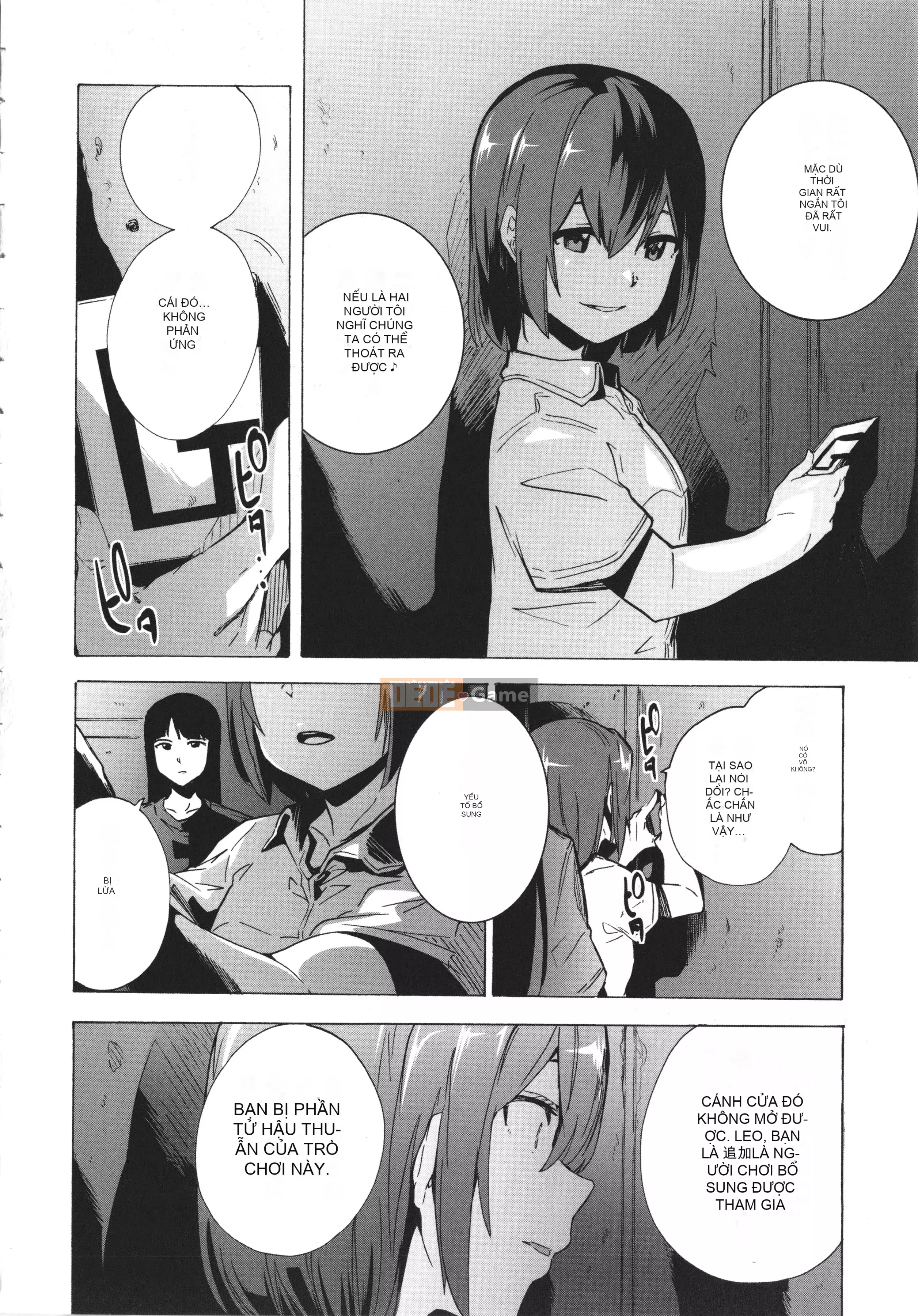 [Kakiki Rei] Game of Bitches trò chơi trốn thoát + thẻ minh họa