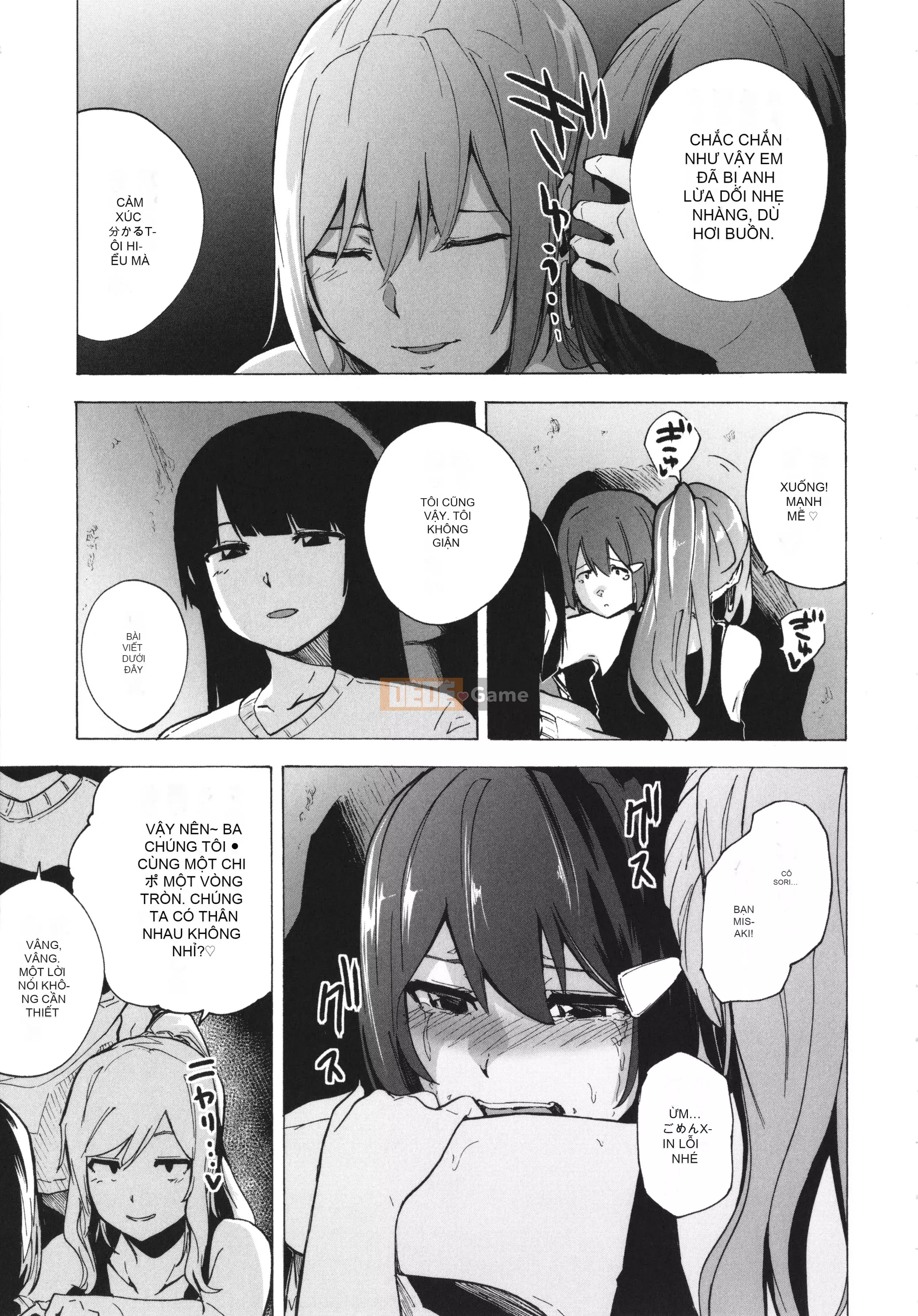 [Kakiki Rei] Game of Bitches trò chơi trốn thoát + thẻ minh họa