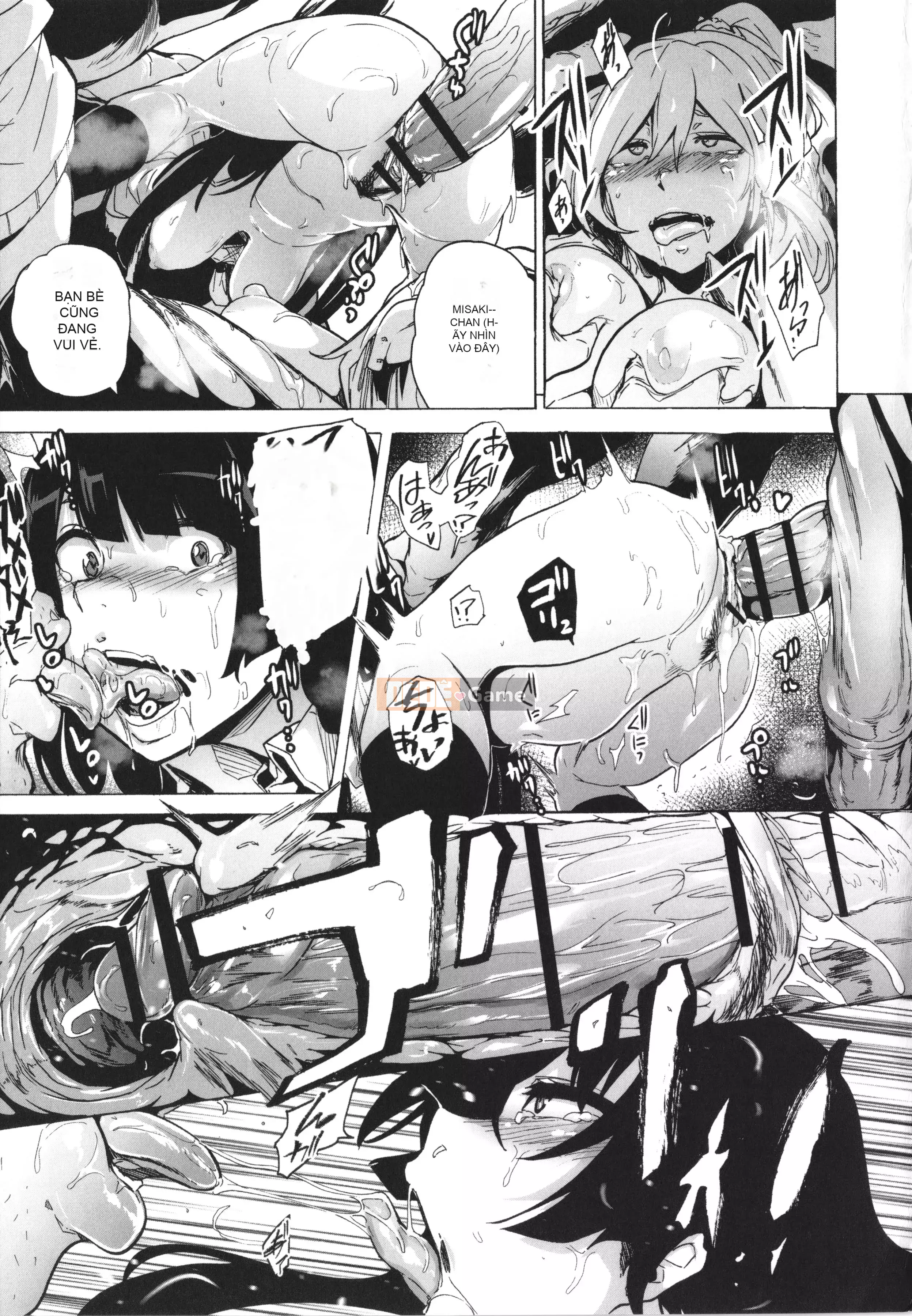 [Kakiki Rei] Game of Bitches trò chơi trốn thoát + thẻ minh họa